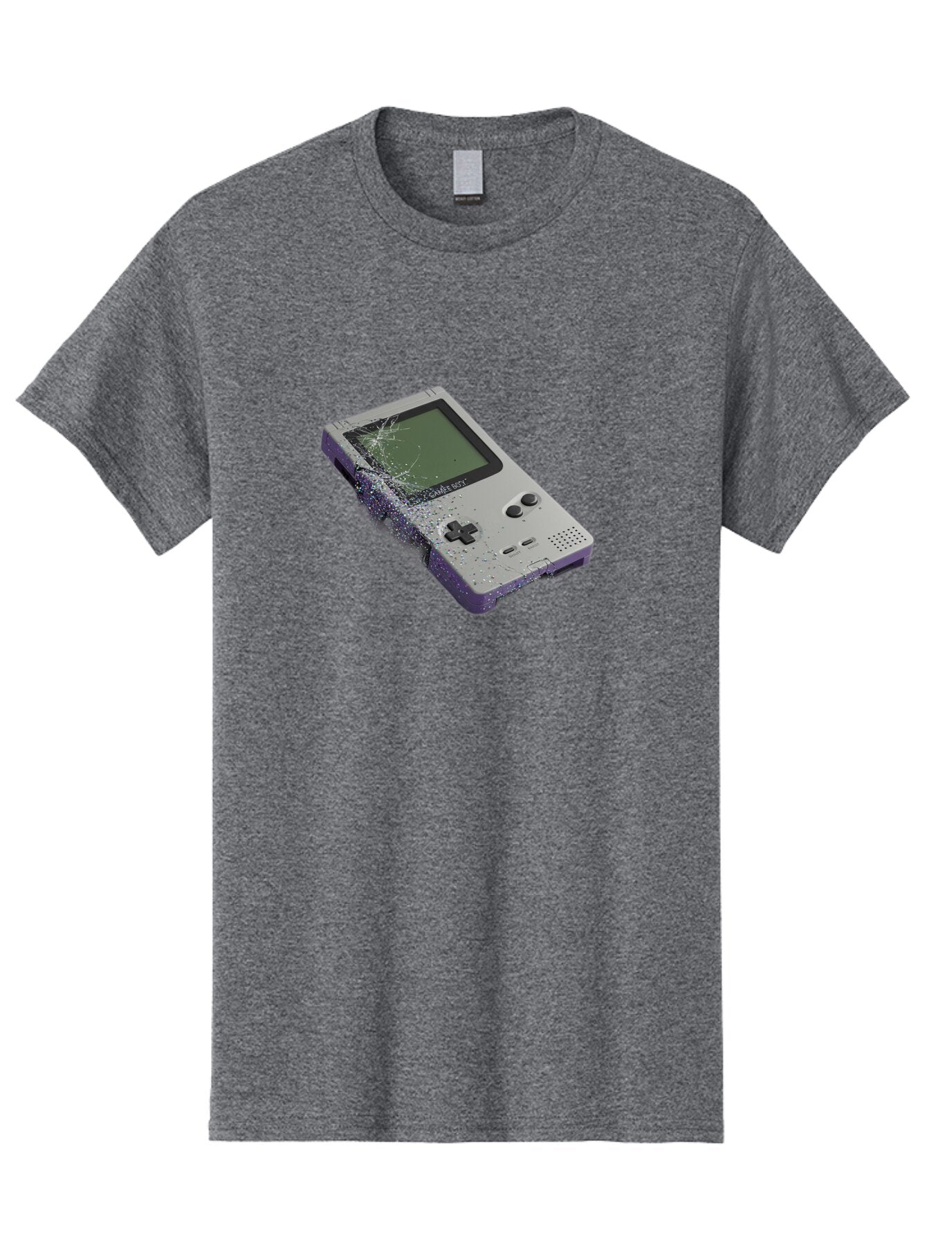 Game-Boy-3 Men'S Graphic Tee, 100% Cotton, Comfortable Casual Summer Wear, Machine Washable, Vintage Camera, Old Camera, Antique Camera, Black Camera, Classic Photography, Photography Equipment, Nostalgic Device, Film Camera, Camera Art Bao455 13