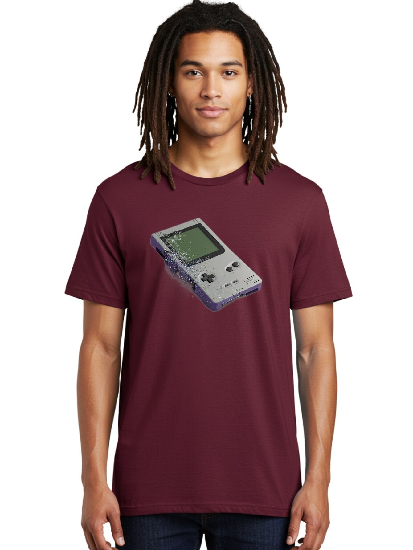 Game-Boy-3 Men'S Graphic Tee, 100% Cotton, Comfortable Casual Summer Wear, Machine Washable, Vintage Camera, Old Camera, Antique Camera, Black Camera, Classic Photography, Photography Equipment, Nostalgic Device, Film Camera, Camera Art Bao455 21