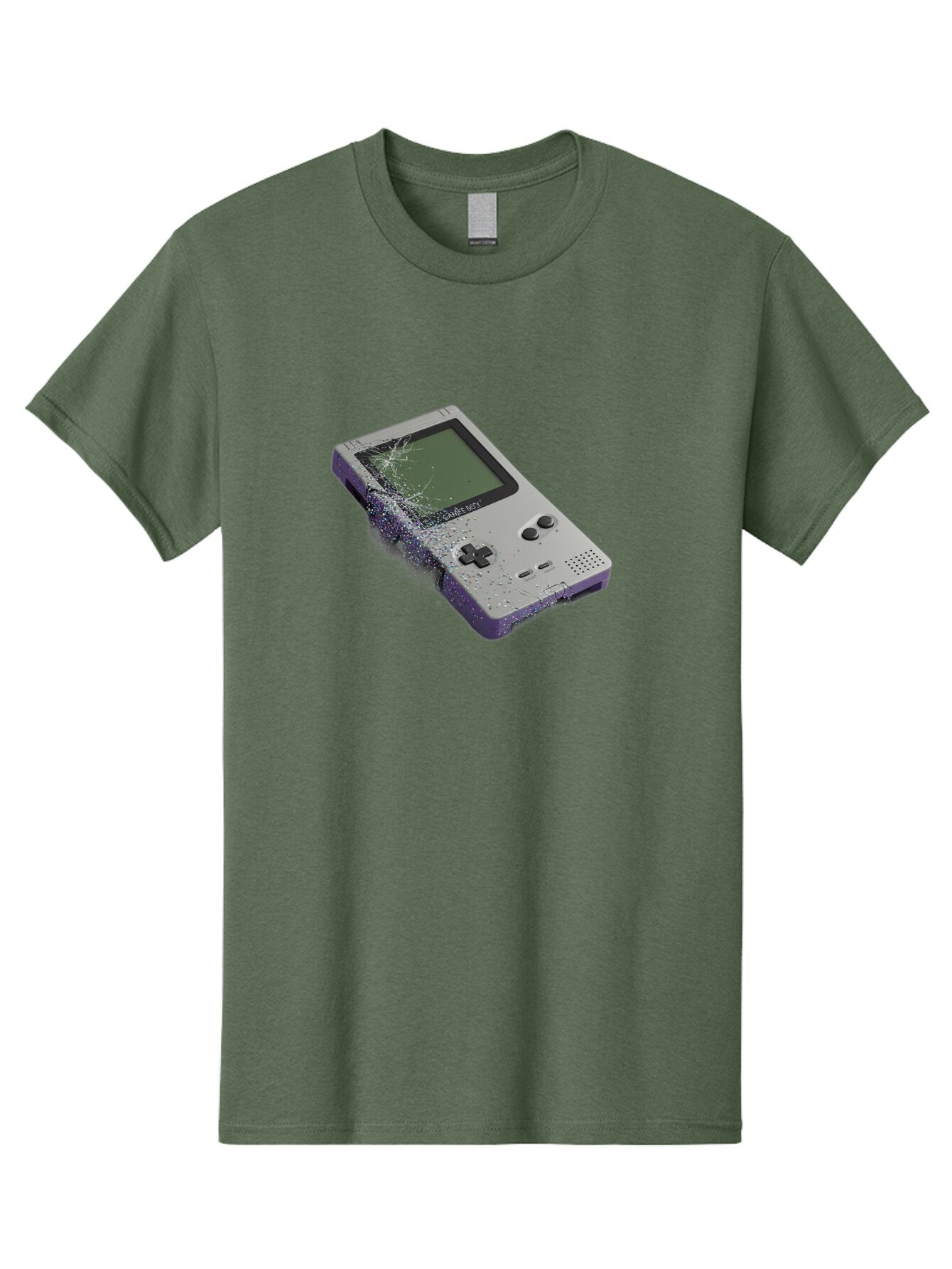 Game-Boy-3 Men'S Graphic Tee, 100% Cotton, Comfortable Casual Summer Wear, Machine Washable, Vintage Camera, Old Camera, Antique Camera, Black Camera, Classic Photography, Photography Equipment, Nostalgic Device, Film Camera, Camera Art Bao455 8