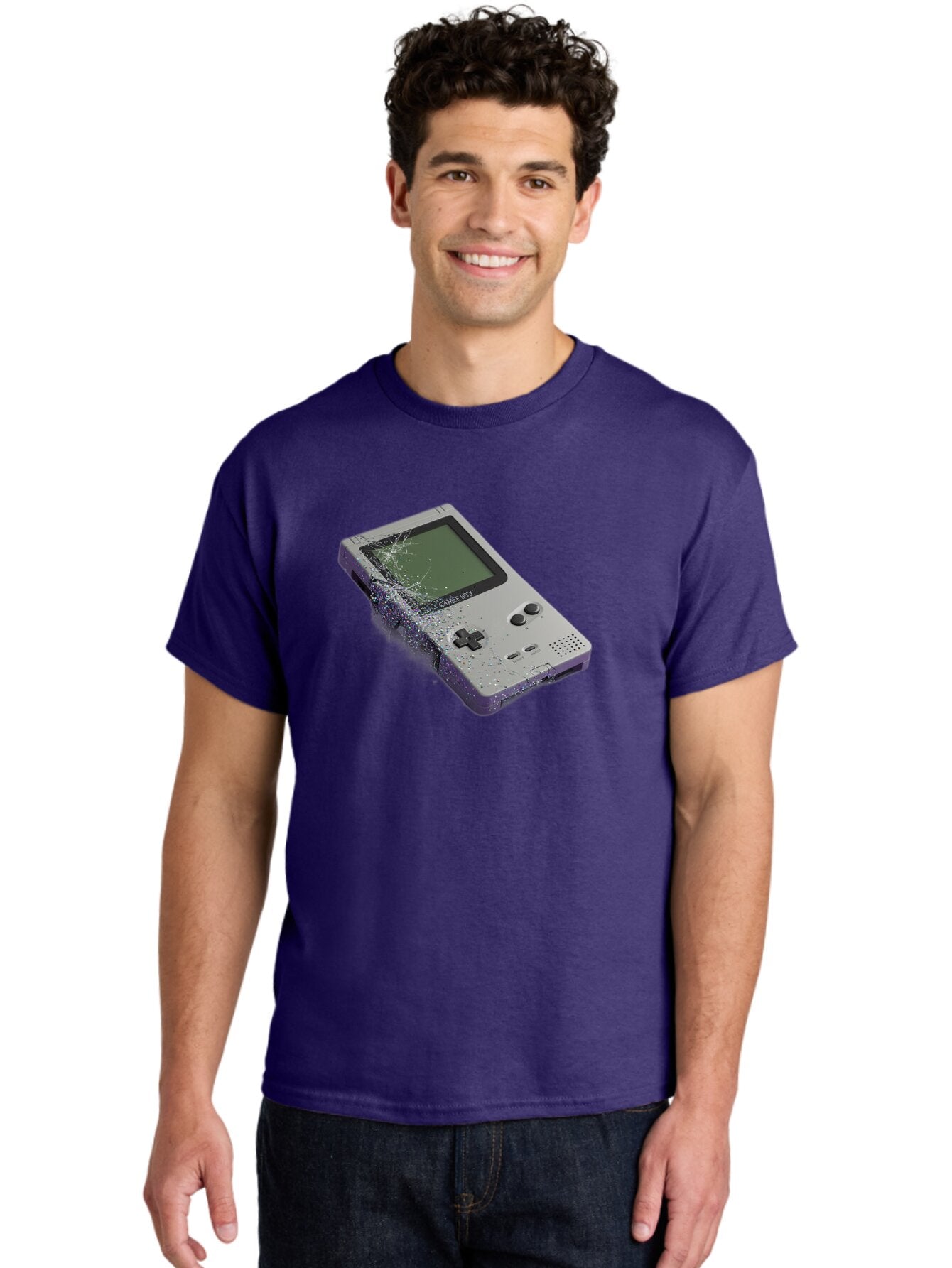Game-Boy-3 Men'S Graphic Tee, 100% Cotton, Comfortable Casual Summer Wear, Machine Washable, Vintage Camera, Old Camera, Antique Camera, Black Camera, Classic Photography, Photography Equipment, Nostalgic Device, Film Camera, Camera Art Bao455 28