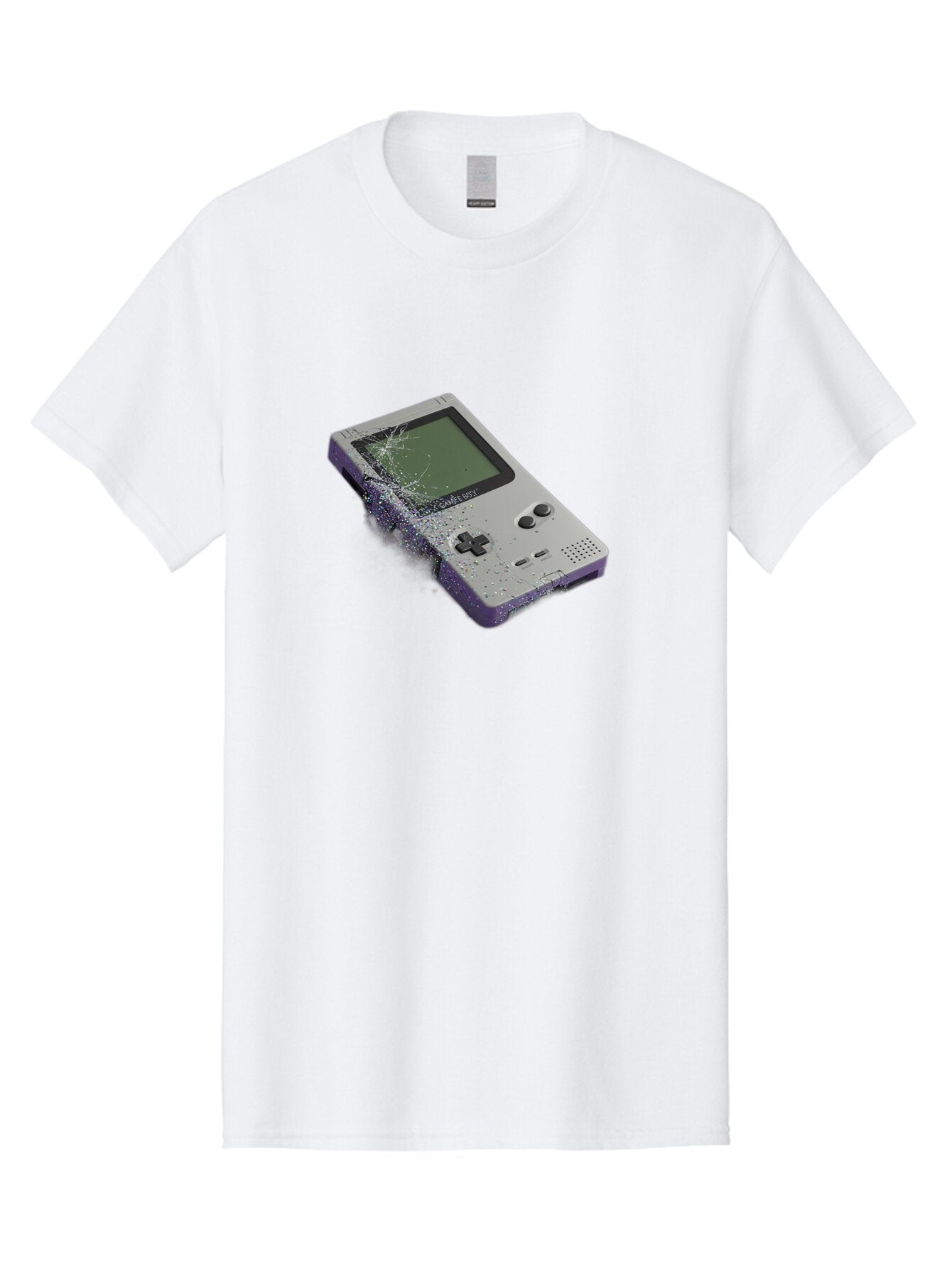 Game-Boy-3 Men'S Graphic Tee, 100% Cotton, Comfortable Casual Summer Wear, Machine Washable, Vintage Camera, Old Camera, Antique Camera, Black Camera, Classic Photography, Photography Equipment, Nostalgic Device, Film Camera, Camera Art Bao455 10