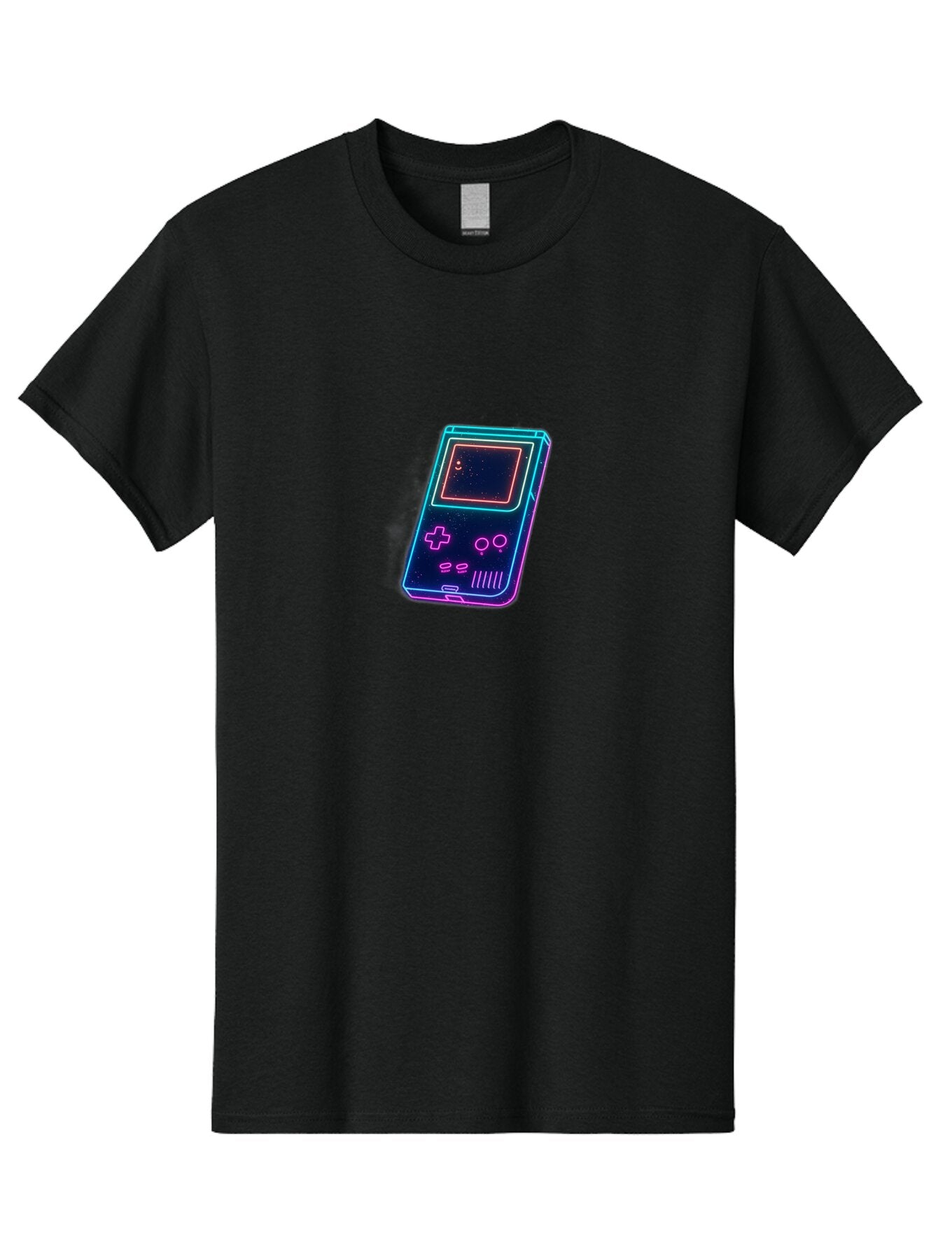 Game-Boy-4 Men'S Graphic Tee, 100% Cotton, Comfortable Casual Summer Wear, Machine Washable, Vintage Camera, Old Camera, Antique Camera, Black Camera, Classic Photography, Photography Equipment, Nostalgic Device, Film Camera, Camera Art Bao456 6