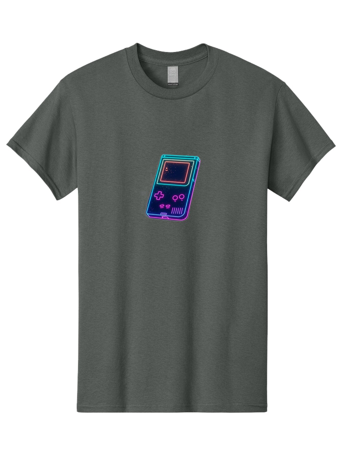 Game-Boy-4 Men'S Graphic Tee, 100% Cotton, Comfortable Casual Summer Wear, Machine Washable, Vintage Camera, Old Camera, Antique Camera, Black Camera, Classic Photography, Photography Equipment, Nostalgic Device, Film Camera, Camera Art Bao456 15