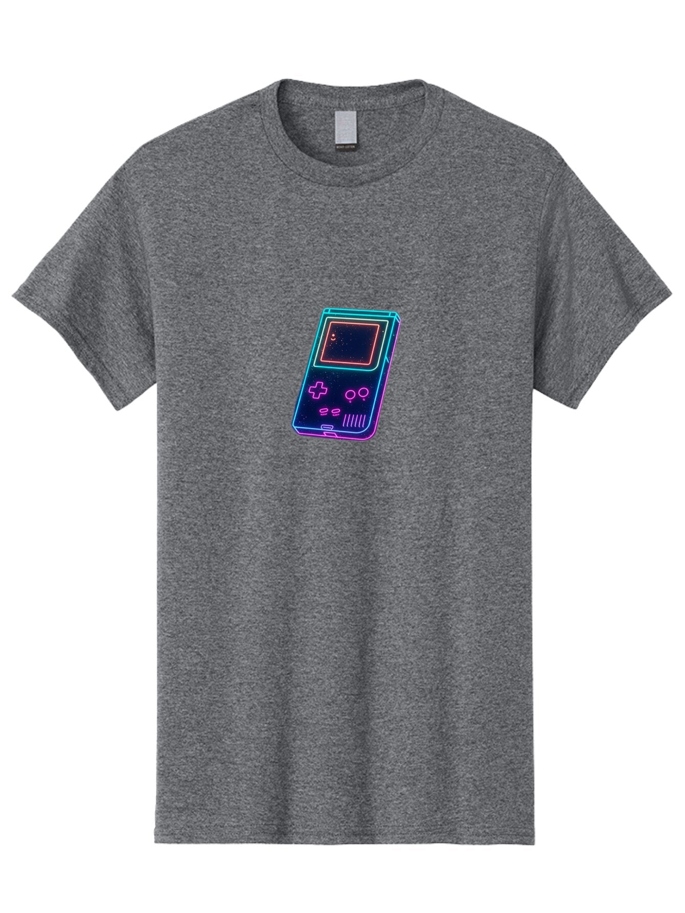Game-Boy-4 Men'S Graphic Tee, 100% Cotton, Comfortable Casual Summer Wear, Machine Washable, Vintage Camera, Old Camera, Antique Camera, Black Camera, Classic Photography, Photography Equipment, Nostalgic Device, Film Camera, Camera Art Bao456