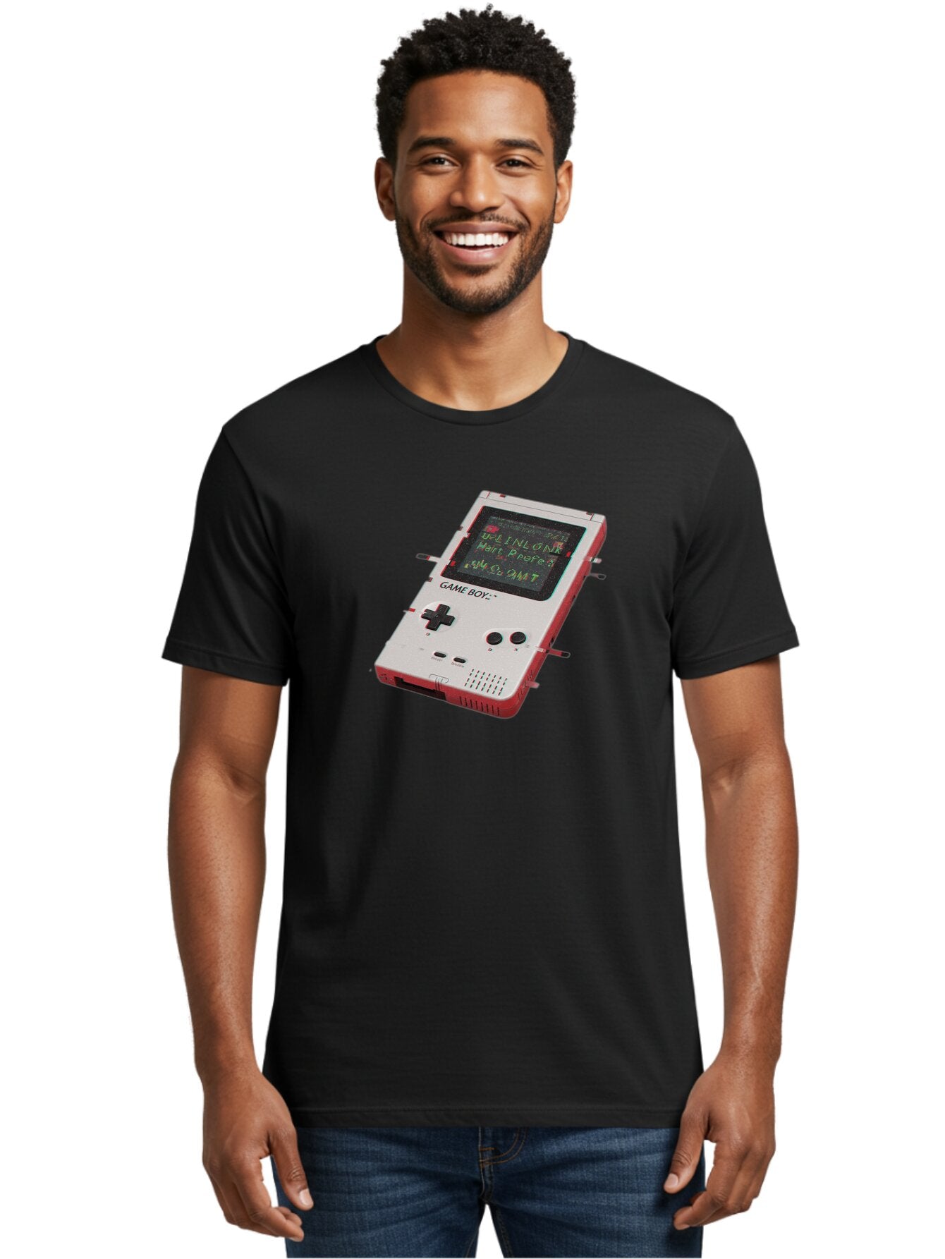 Game-Boy-5 Men'S Graphic Tee, 100% Cotton, Comfortable Casual Summer Wear, Machine Washable, Vintage Camera, Old Camera, Antique Camera, Black Camera, Classic Photography, Photography Equipment, Nostalgic Device, Film Camera, Camera Art Bao457 26