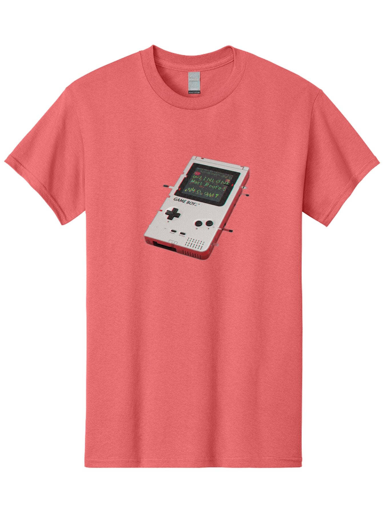 Game-Boy-5 Men'S Graphic Tee, 100% Cotton, Comfortable Casual Summer Wear, Machine Washable, Vintage Camera, Old Camera, Antique Camera, Black Camera, Classic Photography, Photography Equipment, Nostalgic Device, Film Camera, Camera Art Bao457