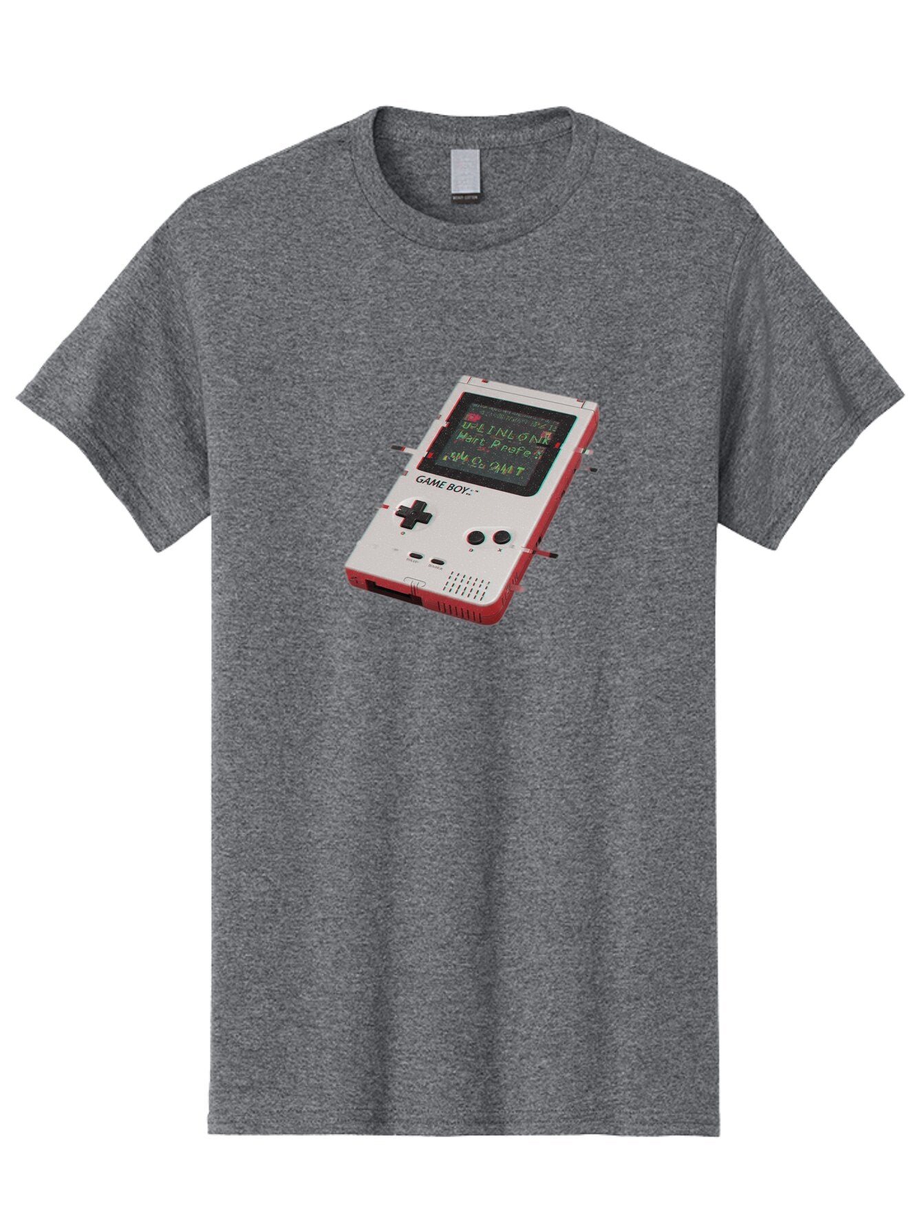 Game-Boy-5 Men'S Graphic Tee, 100% Cotton, Comfortable Casual Summer Wear, Machine Washable, Vintage Camera, Old Camera, Antique Camera, Black Camera, Classic Photography, Photography Equipment, Nostalgic Device, Film Camera, Camera Art Bao457