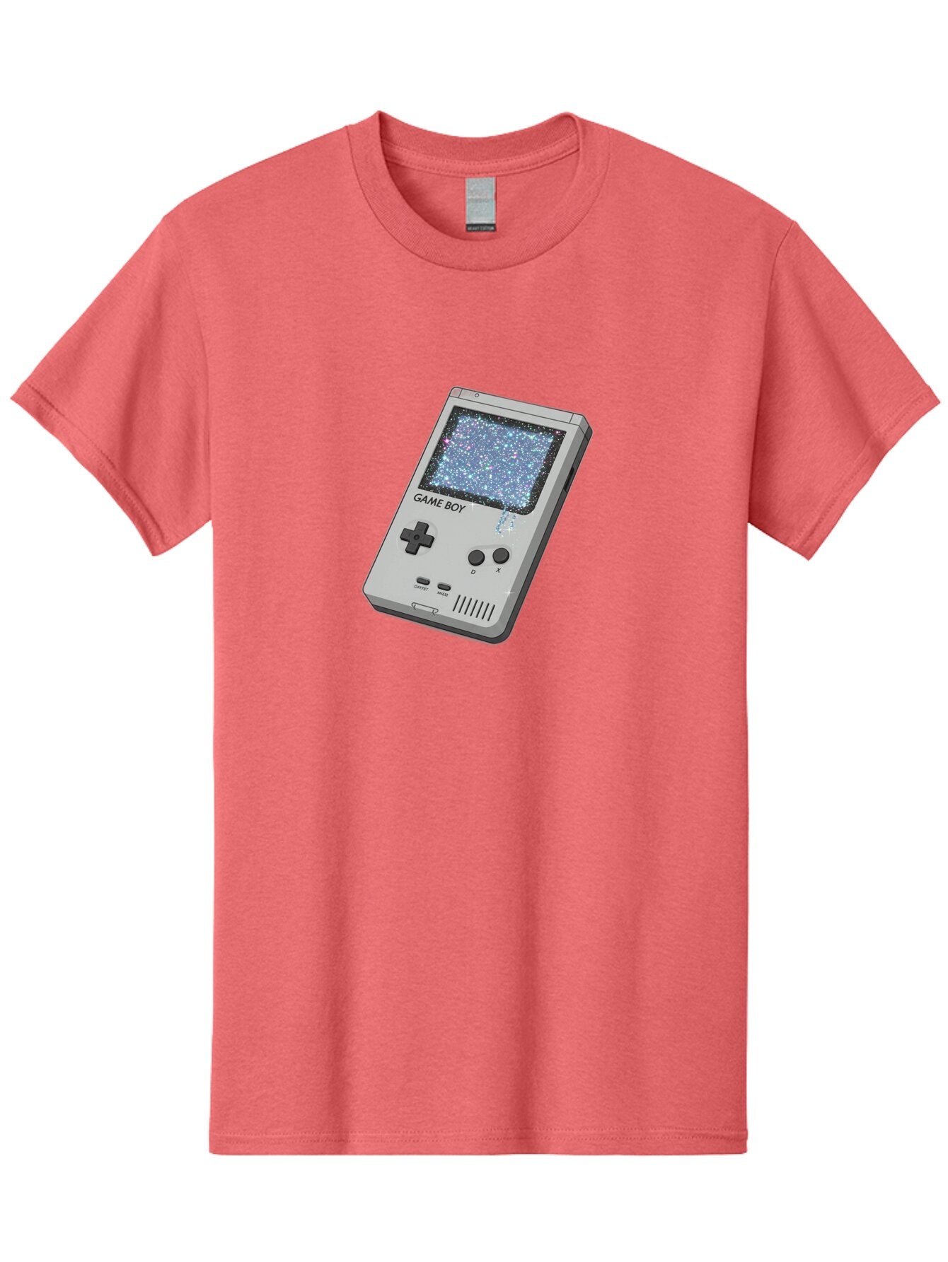 Game-Boy Men'S Graphic Tee, 100% Cotton, Comfortable Casual Summer Wear, Machine Washable, Vintage Camera, Old Camera, Antique Camera, Black Camera, Classic Photography, Photography Equipment, Nostalgic Device, Film Camera, Camera Art Bao458