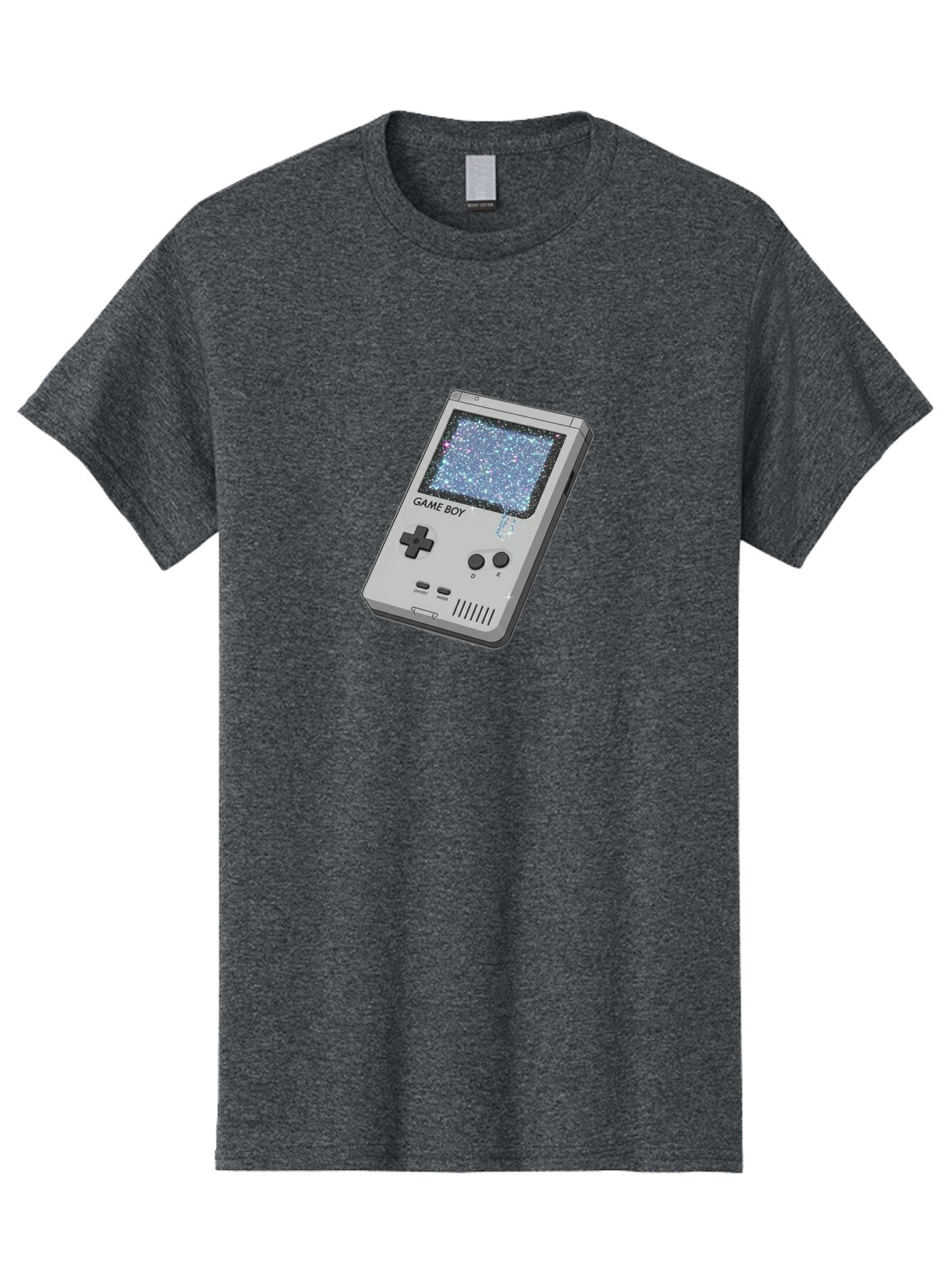 Game-Boy Men'S Graphic Tee, 100% Cotton, Comfortable Casual Summer Wear, Machine Washable, Vintage Camera, Old Camera, Antique Camera, Black Camera, Classic Photography, Photography Equipment, Nostalgic Device, Film Camera, Camera Art Bao458 9