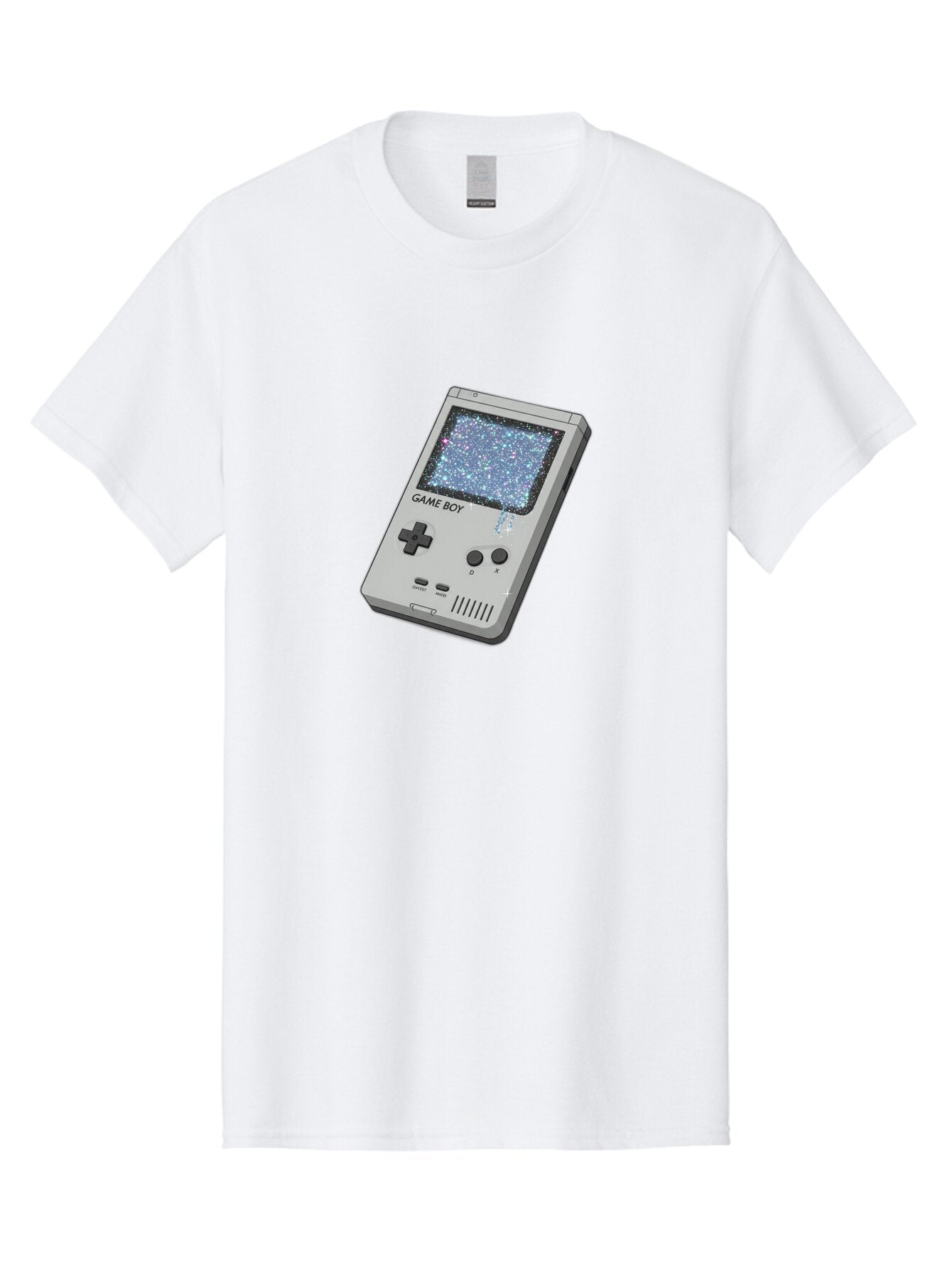 Game-Boy Men'S Graphic Tee, 100% Cotton, Comfortable Casual Summer Wear, Machine Washable, Vintage Camera, Old Camera, Antique Camera, Black Camera, Classic Photography, Photography Equipment, Nostalgic Device, Film Camera, Camera Art Bao458 5