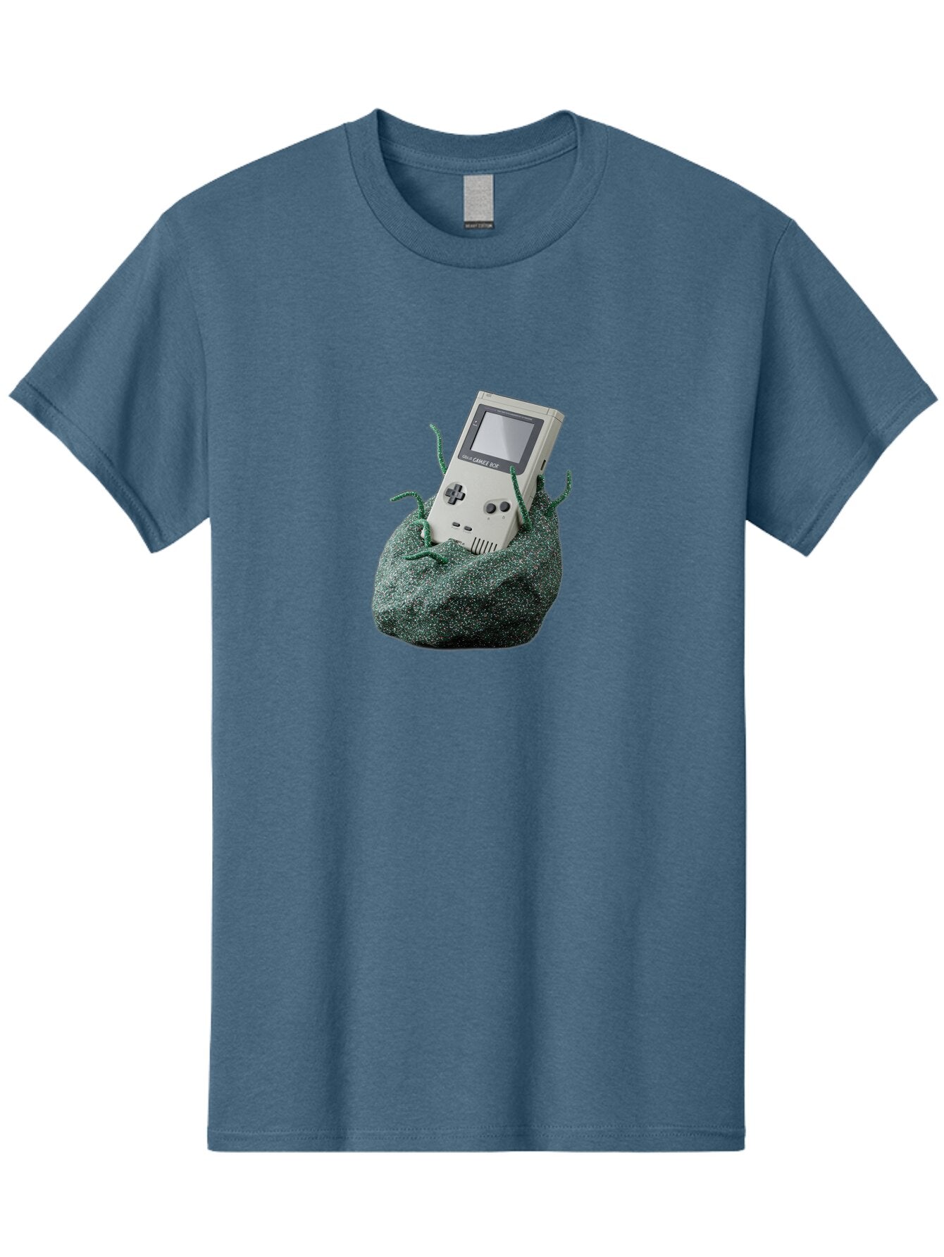 Gameboy-1 Men'S Graphic Tee, 100% Cotton, Comfortable Casual Summer Wear, Machine Washable, Vintage Camera, Old Camera, Antique Camera, Black Camera, Classic Photography, Photography Equipment, Nostalgic Device, Film Camera, Camera Art Bao459 15