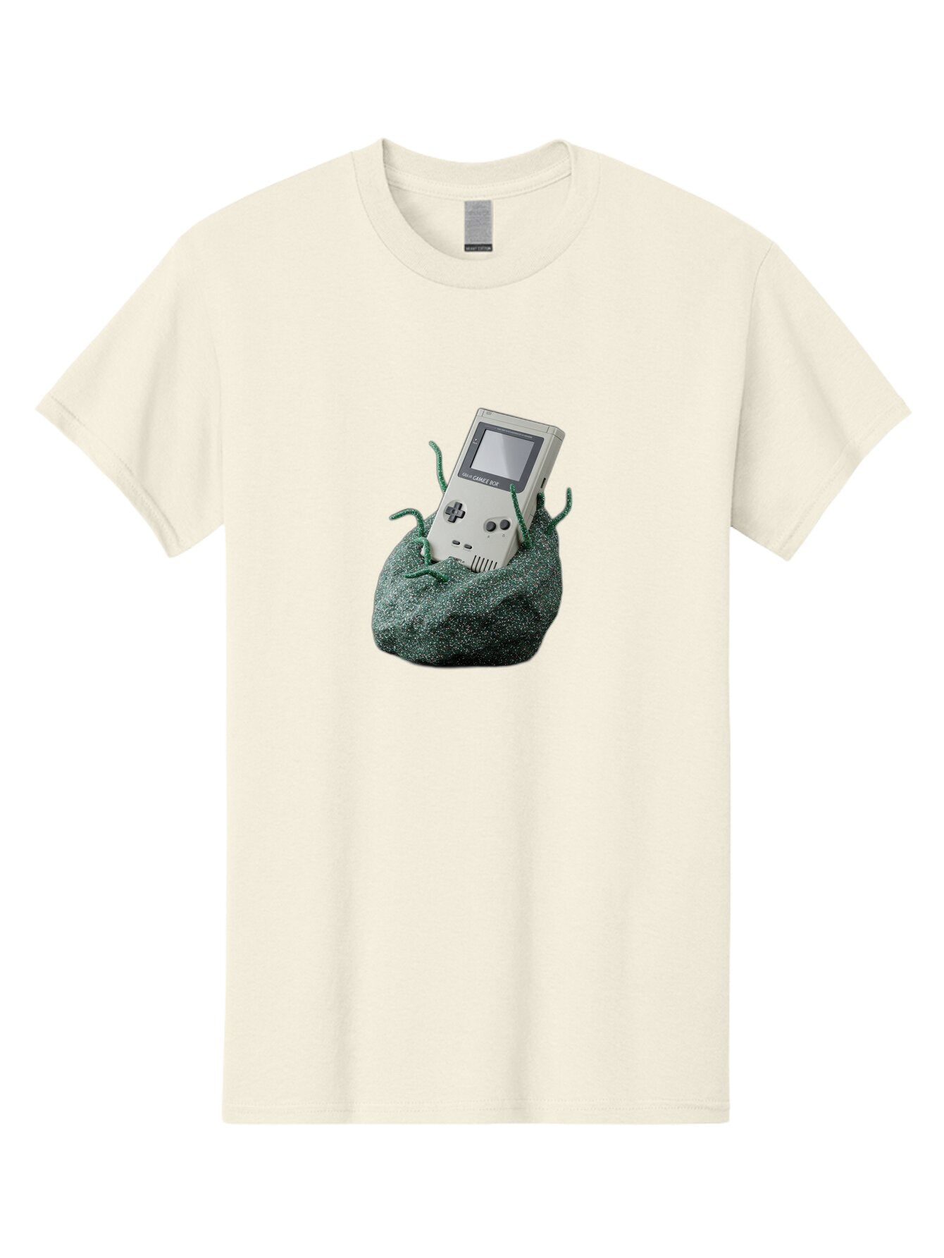 Gameboy-1 Men'S Graphic Tee, 100% Cotton, Comfortable Casual Summer Wear, Machine Washable, Vintage Camera, Old Camera, Antique Camera, Black Camera, Classic Photography, Photography Equipment, Nostalgic Device, Film Camera, Camera Art Bao459 5