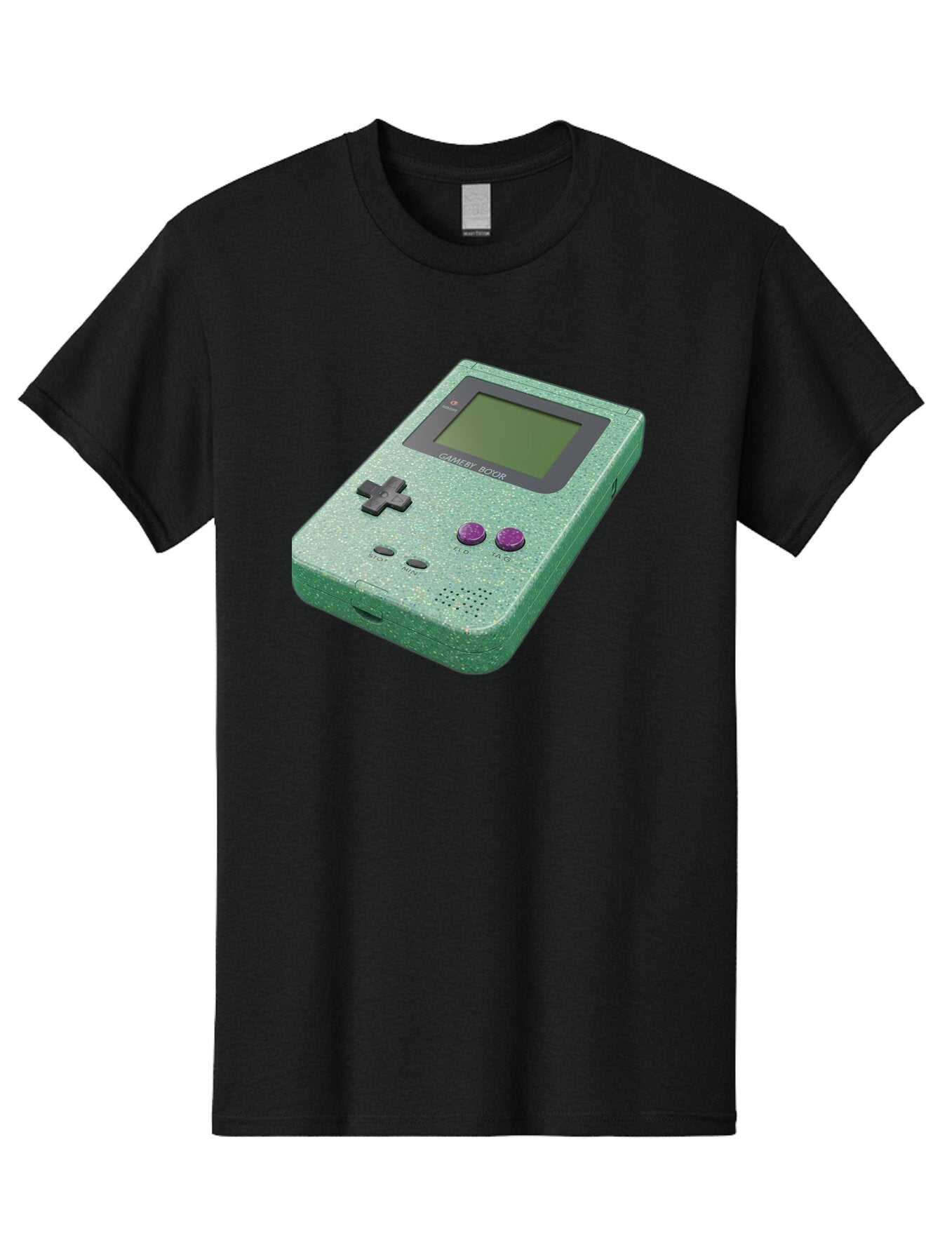 Gameboy-Boy Men'S Graphic Tee, 100% Cotton, Comfortable Casual Summer Wear, Machine Washable, Vintage Camera, Old Camera, Antique Camera, Black Camera, Classic Photography, Photography Equipment, Nostalgic Device, Film Camera, Camera Art Bao460 11
