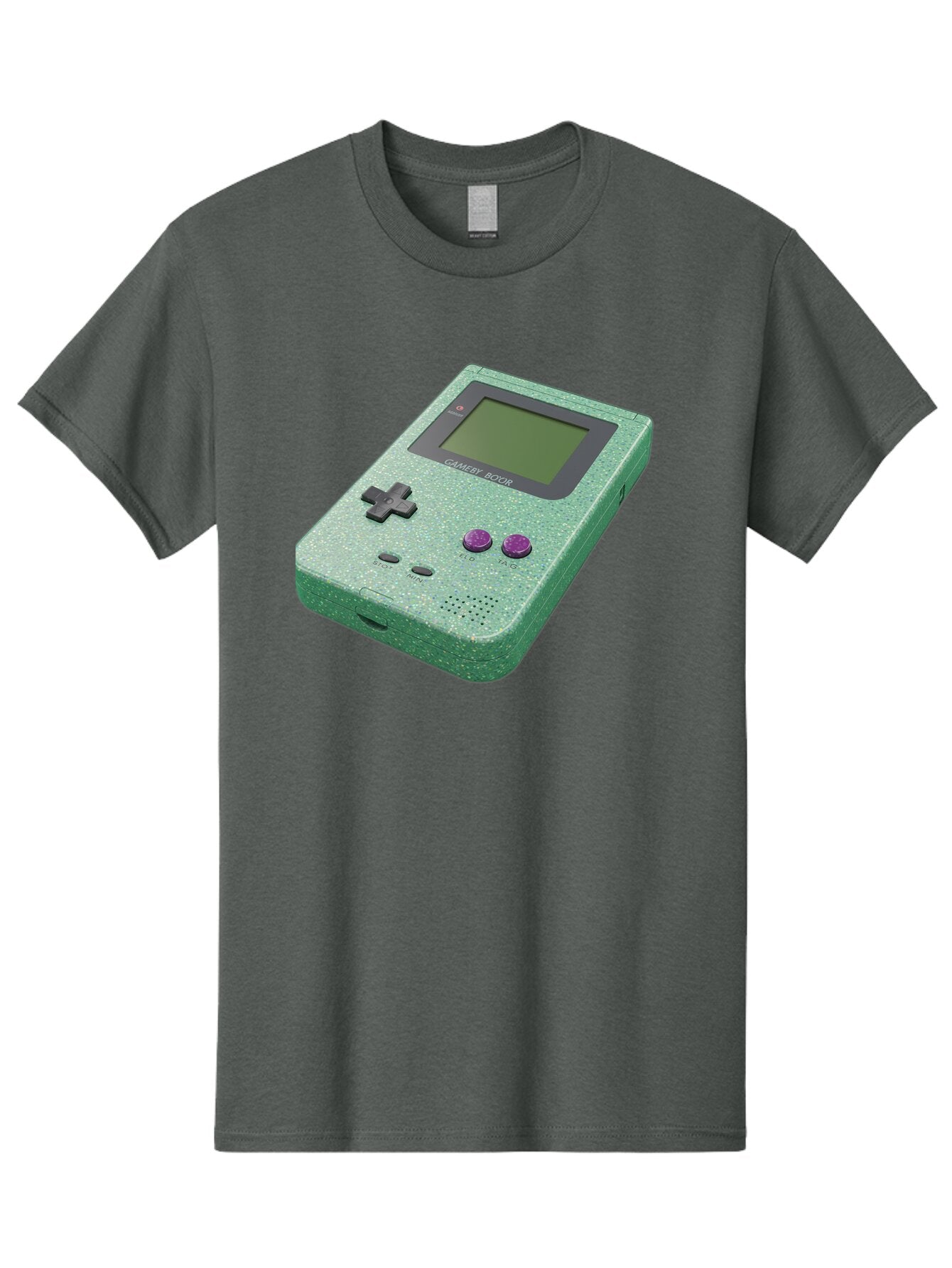 Gameboy-Boy Men'S Graphic Tee, 100% Cotton, Comfortable Casual Summer Wear, Machine Washable, Vintage Camera, Old Camera, Antique Camera, Black Camera, Classic Photography, Photography Equipment, Nostalgic Device, Film Camera, Camera Art Bao460 4