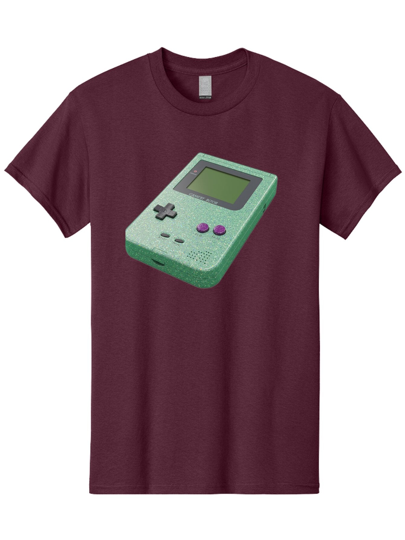 Gameboy-Boy Men'S Graphic Tee, 100% Cotton, Comfortable Casual Summer Wear, Machine Washable, Vintage Camera, Old Camera, Antique Camera, Black Camera, Classic Photography, Photography Equipment, Nostalgic Device, Film Camera, Camera Art Bao460 15