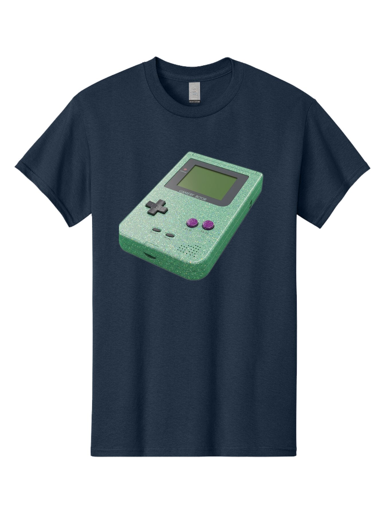 Gameboy-Boy Men'S Graphic Tee, 100% Cotton, Comfortable Casual Summer Wear, Machine Washable, Vintage Camera, Old Camera, Antique Camera, Black Camera, Classic Photography, Photography Equipment, Nostalgic Device, Film Camera, Camera Art Bao460 5