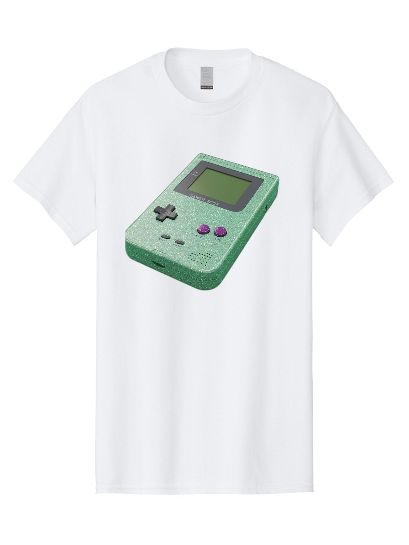 Gameboy-Boy Men'S Graphic Tee, 100% Cotton, Comfortable Casual Summer Wear, Machine Washable, Vintage Camera, Old Camera, Antique Camera, Black Camera, Classic Photography, Photography Equipment, Nostalgic Device, Film Camera, Camera Art Bao460 9
