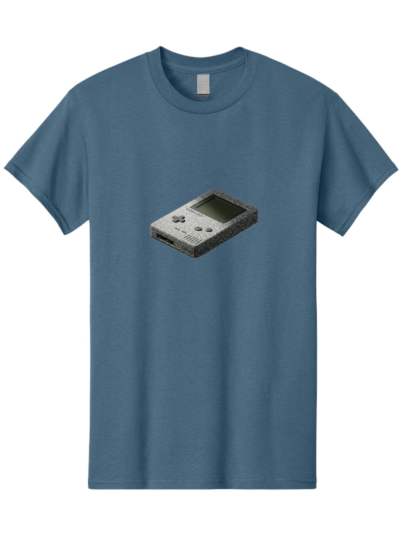 Gameboy Men'S Graphic Tee, 100% Cotton, Comfortable Casual Summer Wear, Machine Washable, Vintage Camera, Old Camera, Antique Camera, Black Camera, Classic Photography, Photography Equipment, Nostalgic Device, Film Camera, Camera Art Bao461