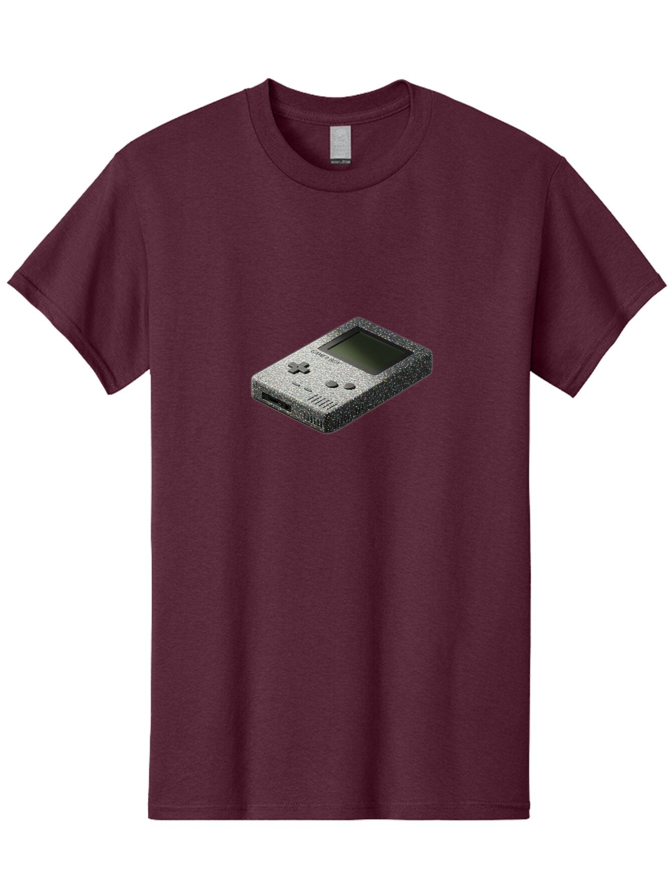 Gameboy Men'S Graphic Tee, 100% Cotton, Comfortable Casual Summer Wear, Machine Washable, Vintage Camera, Old Camera, Antique Camera, Black Camera, Classic Photography, Photography Equipment, Nostalgic Device, Film Camera, Camera Art Bao461 5