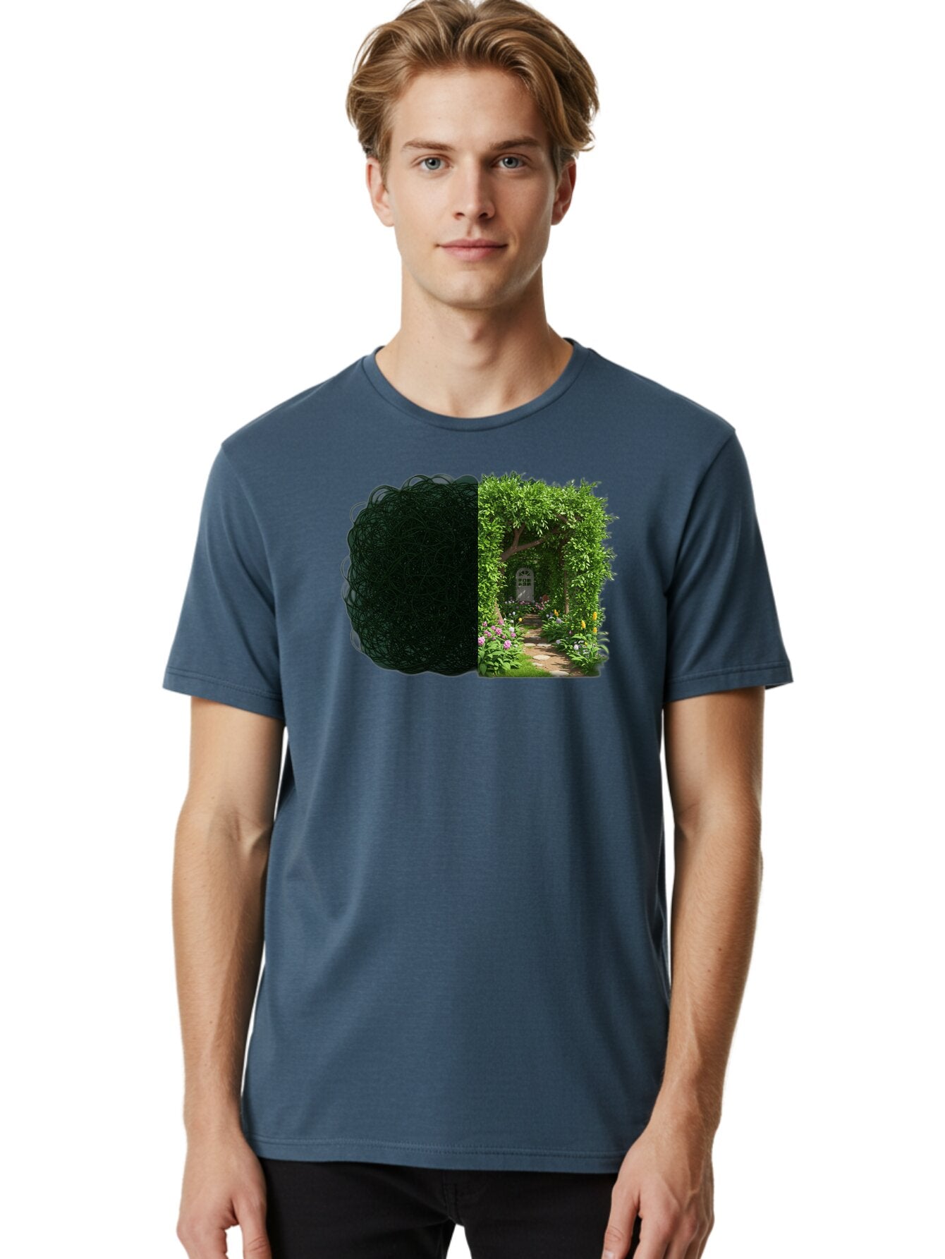 Garden-Pathway Men'S Graphic Tee, 100% Cotton, Comfortable Casual Summer Wear, Machine Washable, Vintage Camera, Old Camera, Antique Camera, Black Camera, Classic Photography, Photography Equipment, Nostalgic Device, Film Camera, Camera Art Bao467 20