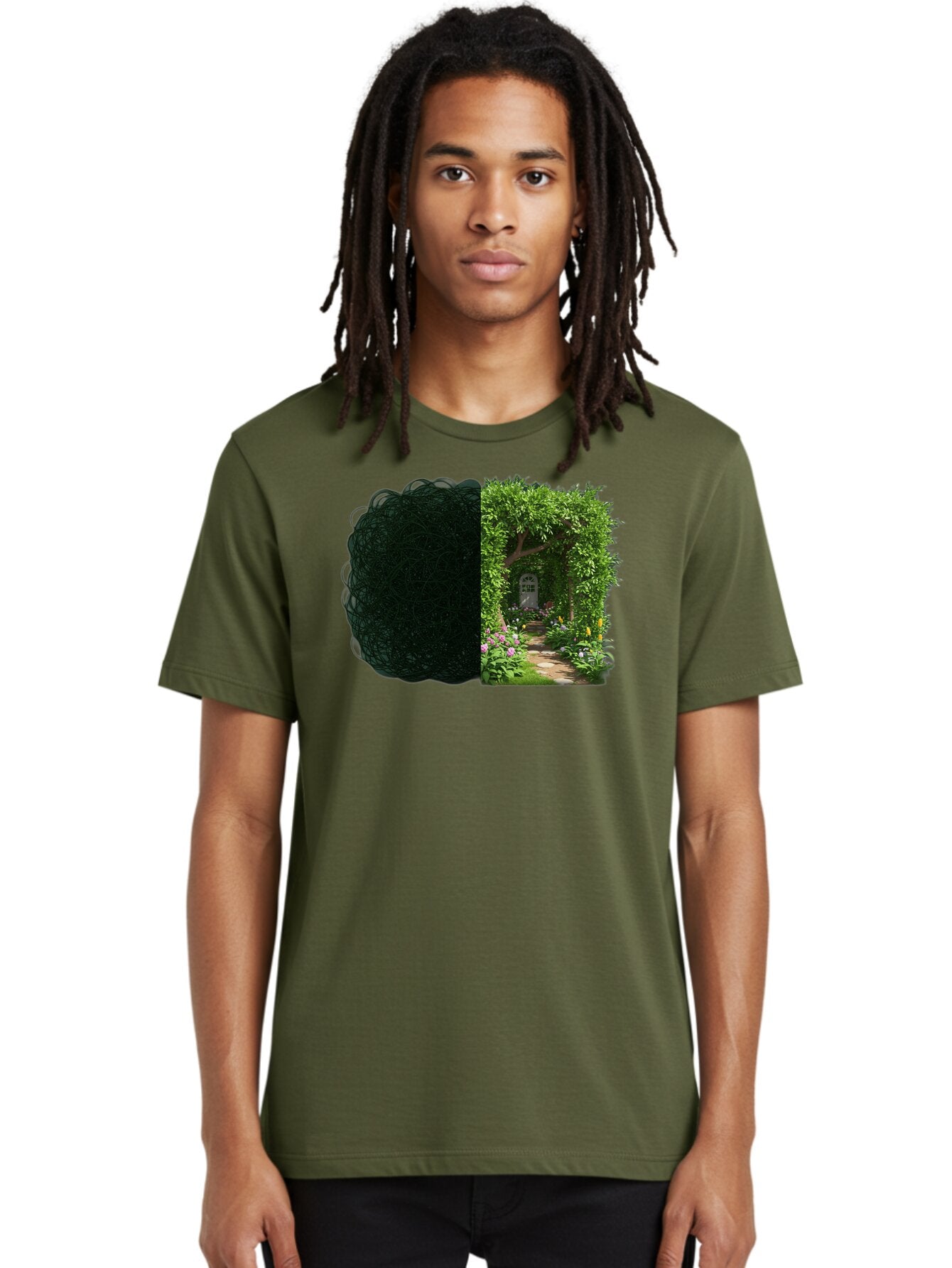 Garden-Pathway Men'S Graphic Tee, 100% Cotton, Comfortable Casual Summer Wear, Machine Washable, Vintage Camera, Old Camera, Antique Camera, Black Camera, Classic Photography, Photography Equipment, Nostalgic Device, Film Camera, Camera Art Bao467 28