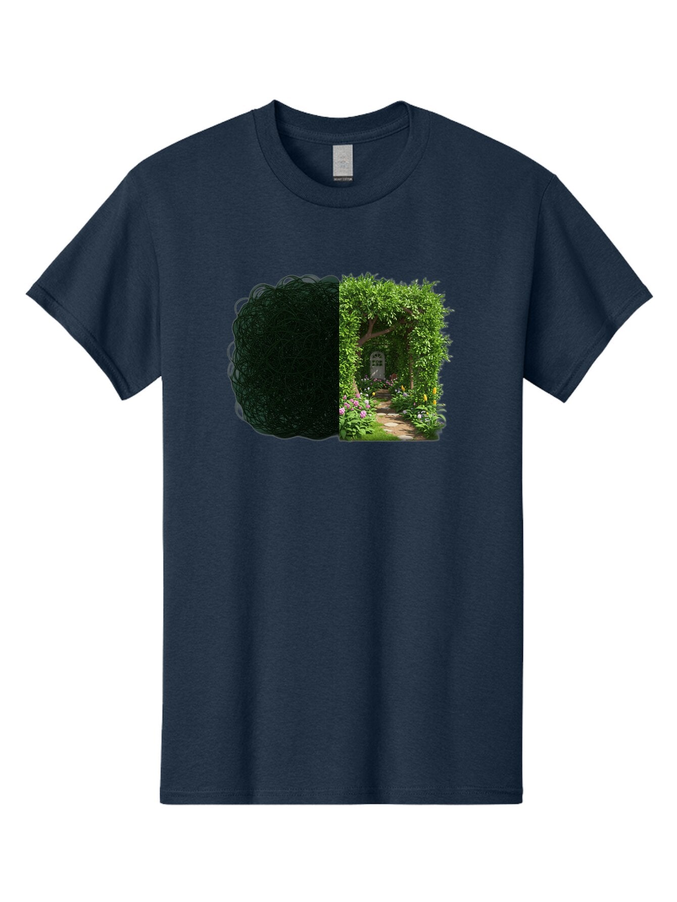 Garden-Pathway Men'S Graphic Tee, 100% Cotton, Comfortable Casual Summer Wear, Machine Washable, Vintage Camera, Old Camera, Antique Camera, Black Camera, Classic Photography, Photography Equipment, Nostalgic Device, Film Camera, Camera Art Bao467 11