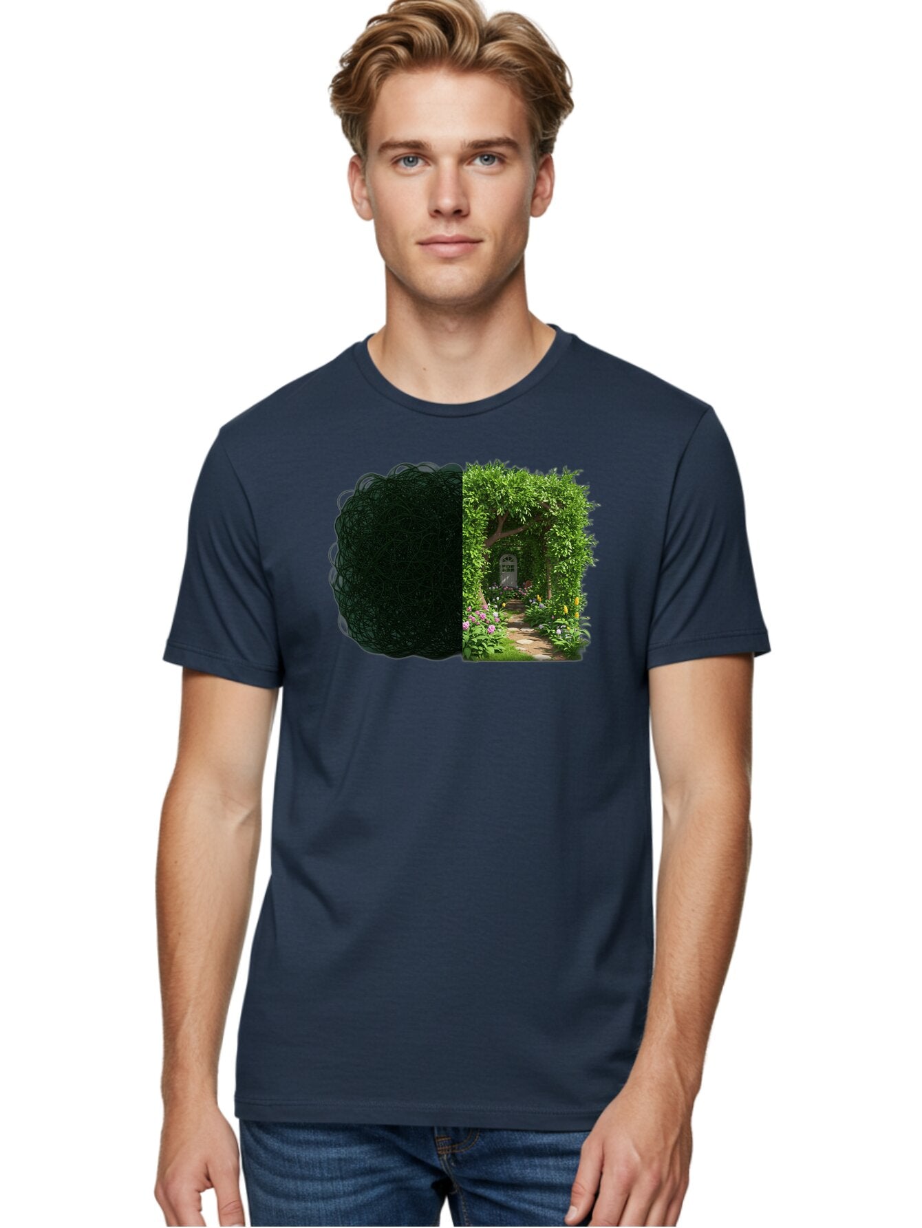 Garden-Pathway Men'S Graphic Tee, 100% Cotton, Comfortable Casual Summer Wear, Machine Washable, Vintage Camera, Old Camera, Antique Camera, Black Camera, Classic Photography, Photography Equipment, Nostalgic Device, Film Camera, Camera Art Bao467 27