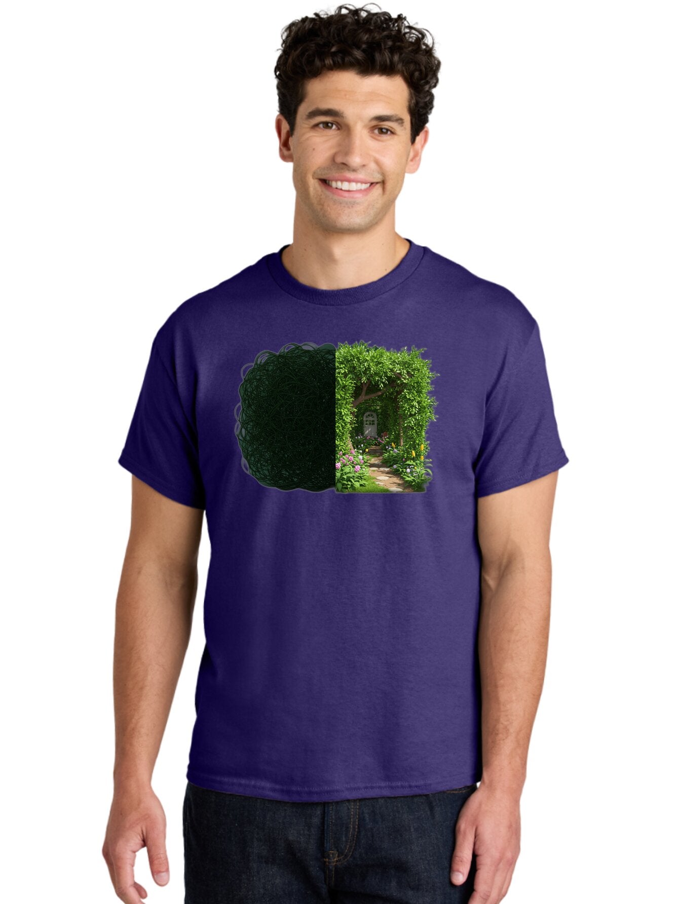 Garden-Pathway Men'S Graphic Tee, 100% Cotton, Comfortable Casual Summer Wear, Machine Washable, Vintage Camera, Old Camera, Antique Camera, Black Camera, Classic Photography, Photography Equipment, Nostalgic Device, Film Camera, Camera Art Bao467 29