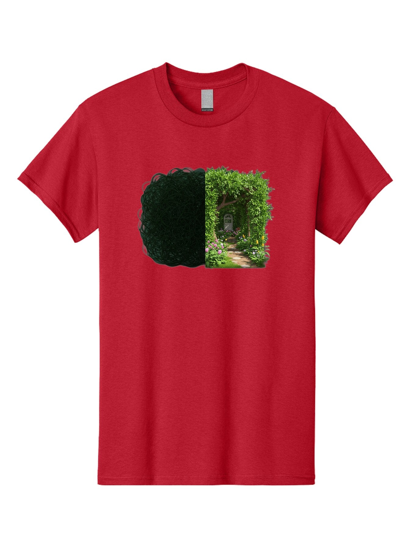 Garden-Pathway Men'S Graphic Tee, 100% Cotton, Comfortable Casual Summer Wear, Machine Washable, Vintage Camera, Old Camera, Antique Camera, Black Camera, Classic Photography, Photography Equipment, Nostalgic Device, Film Camera, Camera Art Bao467 9