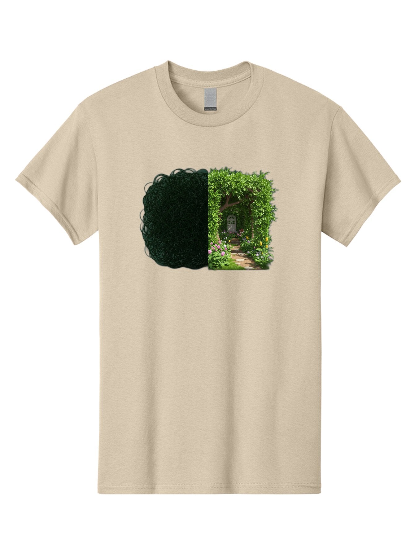 Garden-Pathway Men'S Graphic Tee, 100% Cotton, Comfortable Casual Summer Wear, Machine Washable, Vintage Camera, Old Camera, Antique Camera, Black Camera, Classic Photography, Photography Equipment, Nostalgic Device, Film Camera, Camera Art Bao467 8