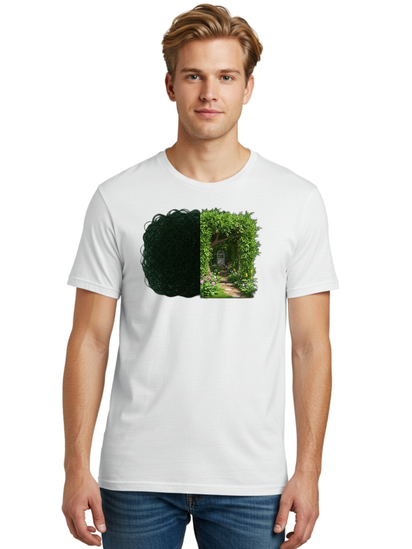 Garden-Pathway Men'S Graphic Tee, 100% Cotton, Comfortable Casual Summer Wear, Machine Washable, Vintage Camera, Old Camera, Antique Camera, Black Camera, Classic Photography, Photography Equipment, Nostalgic Device, Film Camera, Camera Art Bao467 19