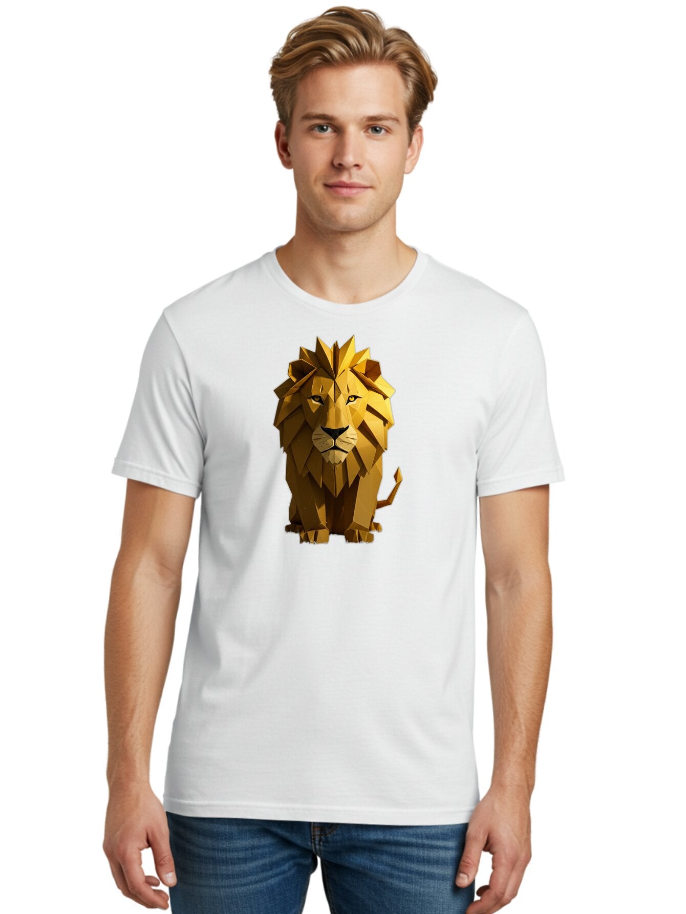 Geometric-Lion Men'S Graphic Tee, 100% Cotton, Comfortable Casual Summer Wear, Machine Washable, Vintage Camera, Old Camera, Antique Camera, Black Camera, Classic Photography, Photography Equipment, Nostalgic Device, Film Camera, Camera Art Bao470 25