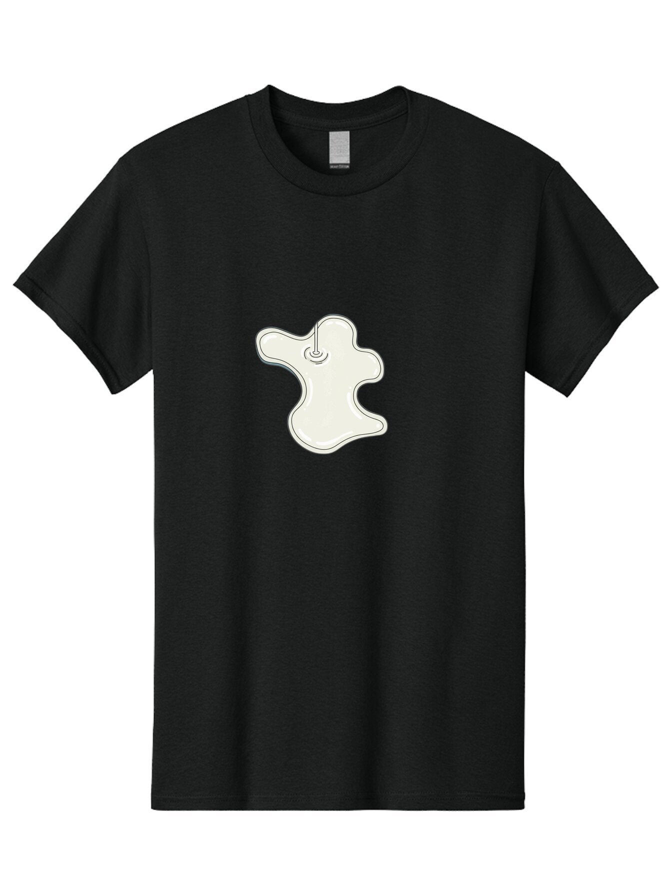 Ghost Men'S Graphic Tee, 100% Cotton, Comfortable Casual Summer Wear, Machine Washable, Vintage Camera, Old Camera, Antique Camera, Black Camera, Classic Photography, Photography Equipment, Nostalgic Device, Film Camera, Camera Art Bao471