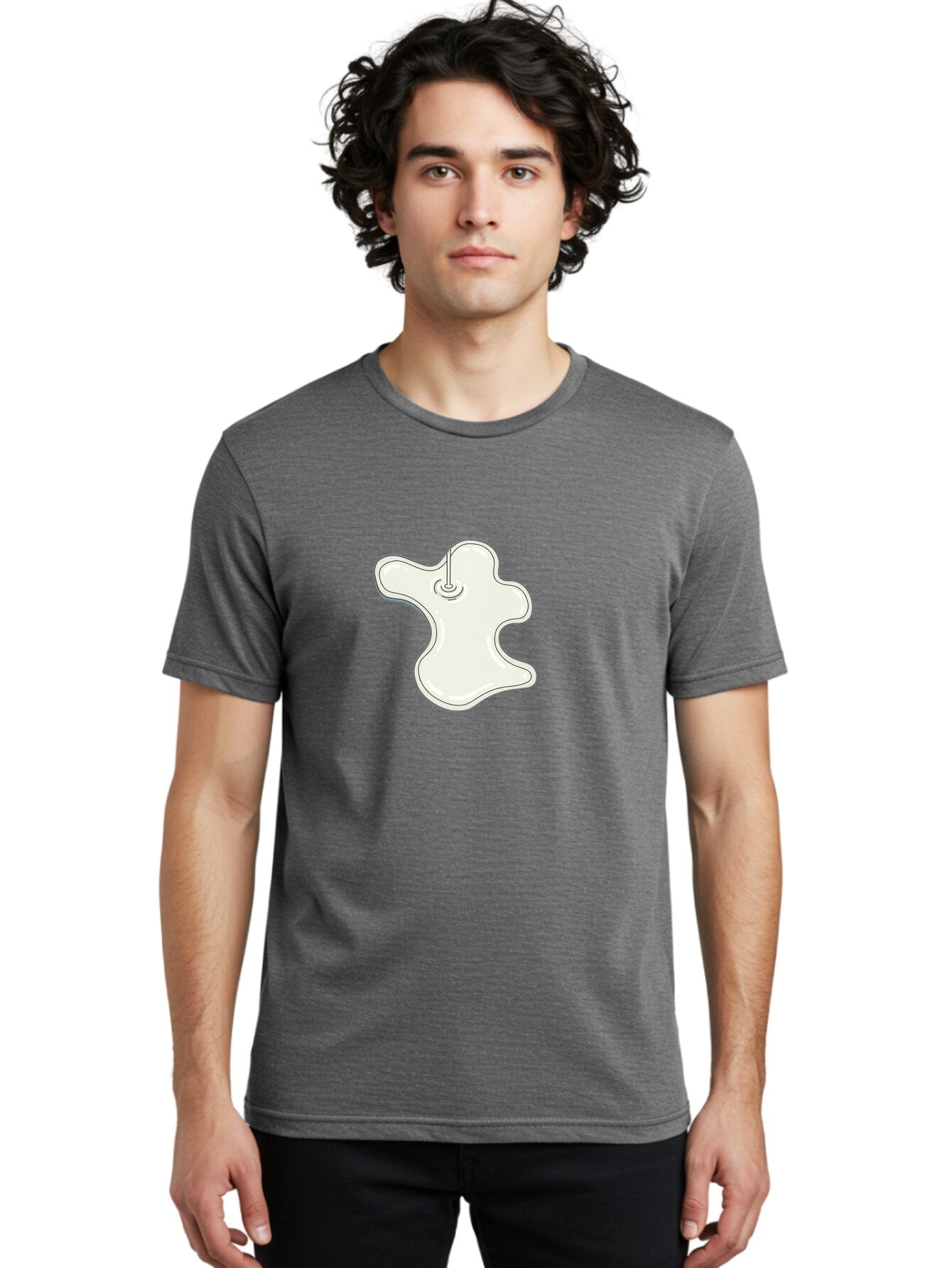 Ghost Men'S Graphic Tee, 100% Cotton, Comfortable Casual Summer Wear, Machine Washable, Vintage Camera, Old Camera, Antique Camera, Black Camera, Classic Photography, Photography Equipment, Nostalgic Device, Film Camera, Camera Art Bao471 30