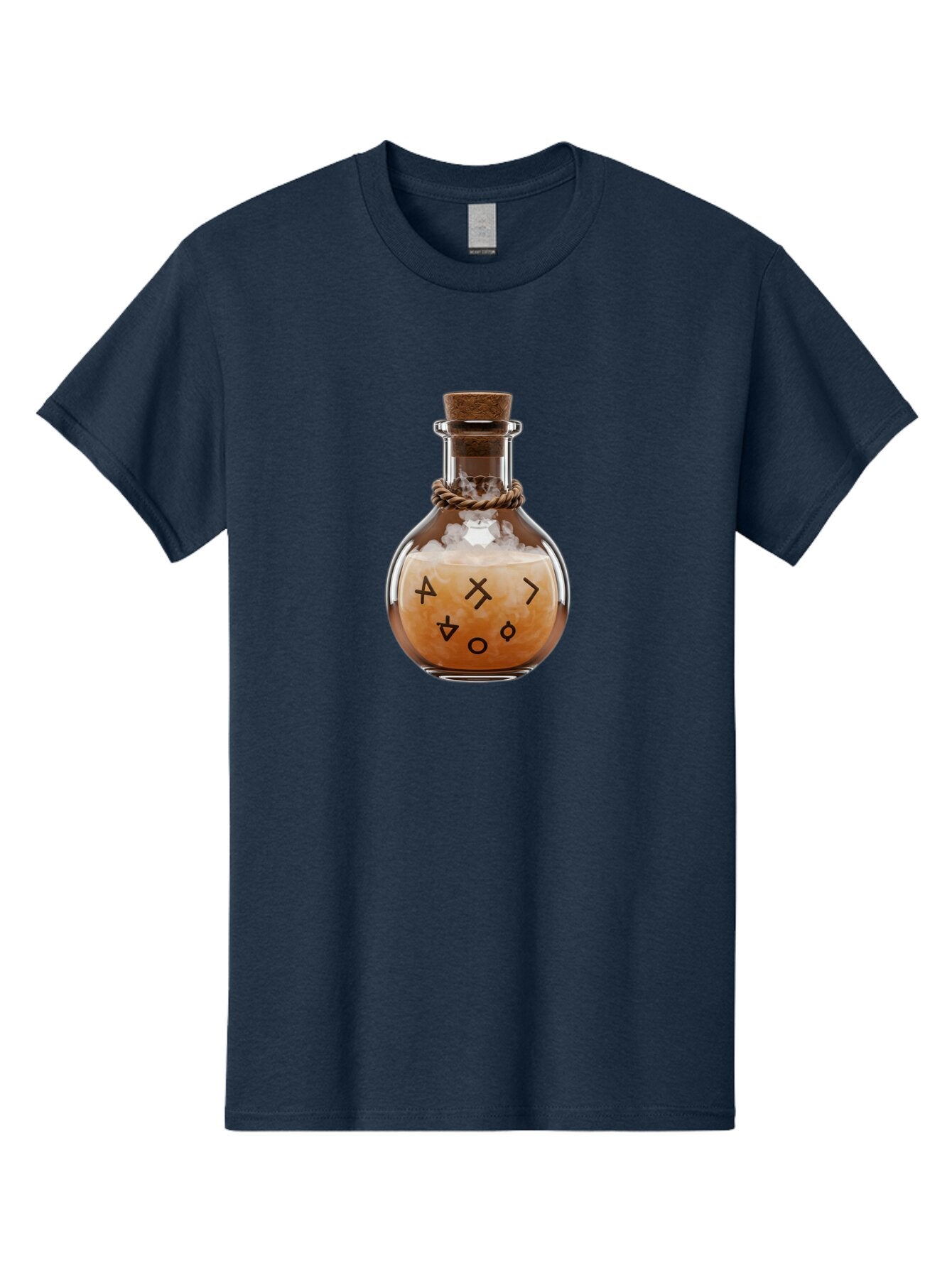 Glass-Bottle-With-Runes Men'S Graphic Tee, 100% Cotton, Comfortable Casual Summer Wear, Machine Washable, Vintage Camera, Old Camera, Antique Camera, Black Camera, Classic Photography, Photography Equipment, Nostalgic Device, Film Camera, Bao472 15