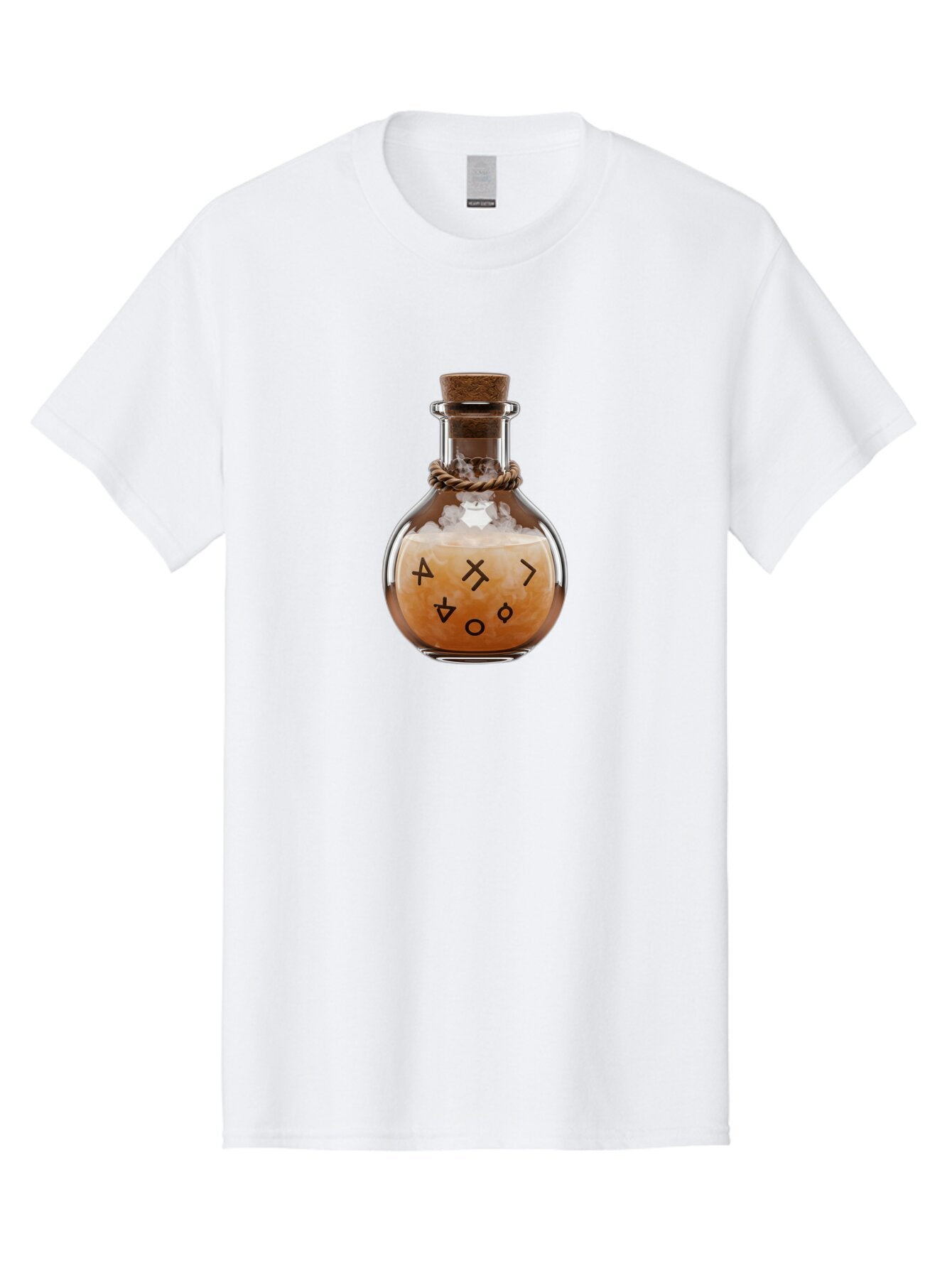 Glass-Bottle-With-Runes Men'S Graphic Tee, 100% Cotton, Comfortable Casual Summer Wear, Machine Washable, Vintage Camera, Old Camera, Antique Camera, Black Camera, Classic Photography, Photography Equipment, Nostalgic Device, Film Camera, Bao472 10