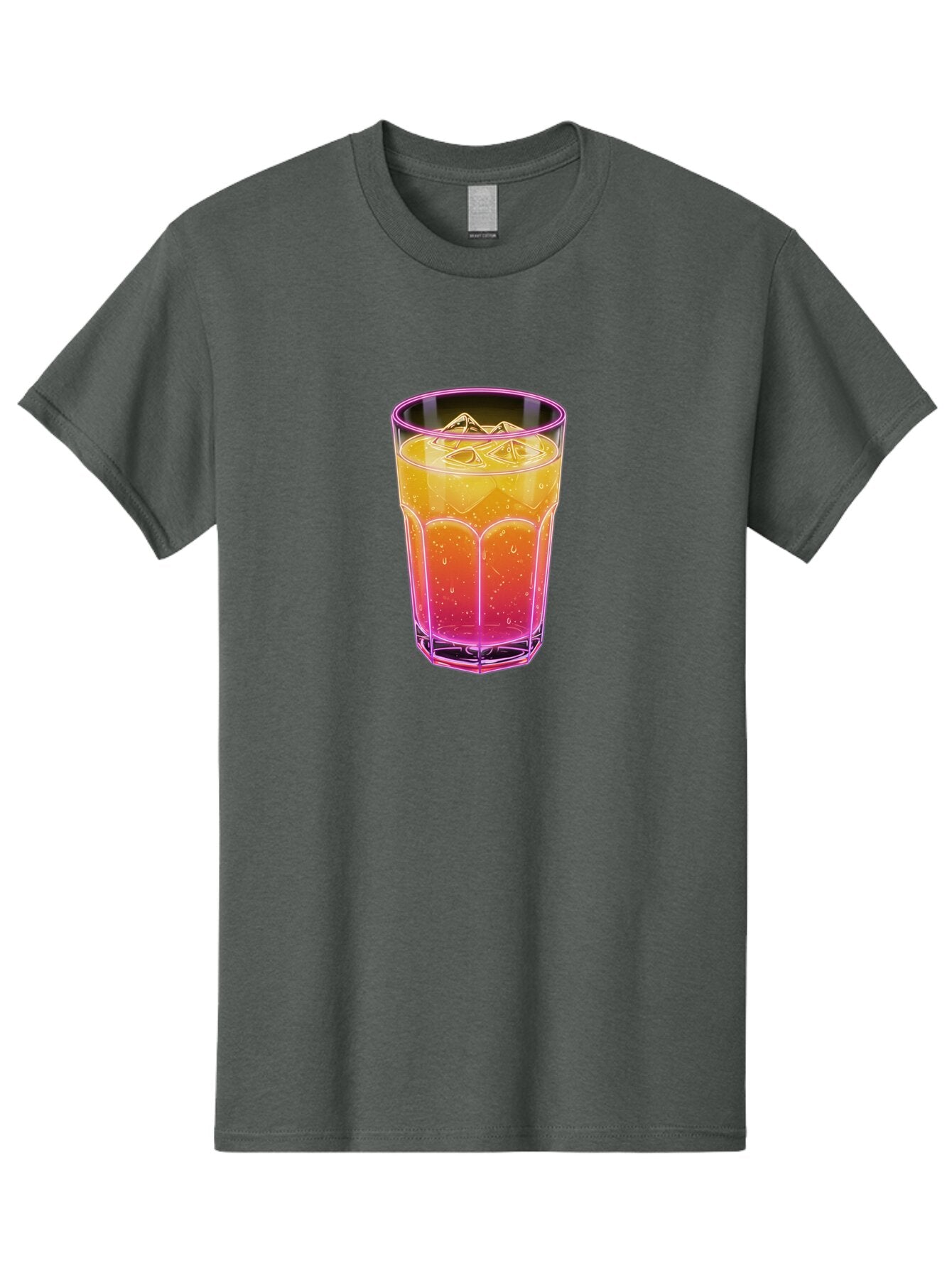 Glass-Of-Cocktail Men'S Graphic Tee, 100% Cotton, Comfortable Casual Summer Wear, Machine Washable, Vintage Camera, Old Camera, Antique Camera, Black Camera, Classic Photography, Photography Equipment, Nostalgic Device, Film Camera, Camera Art Bao473