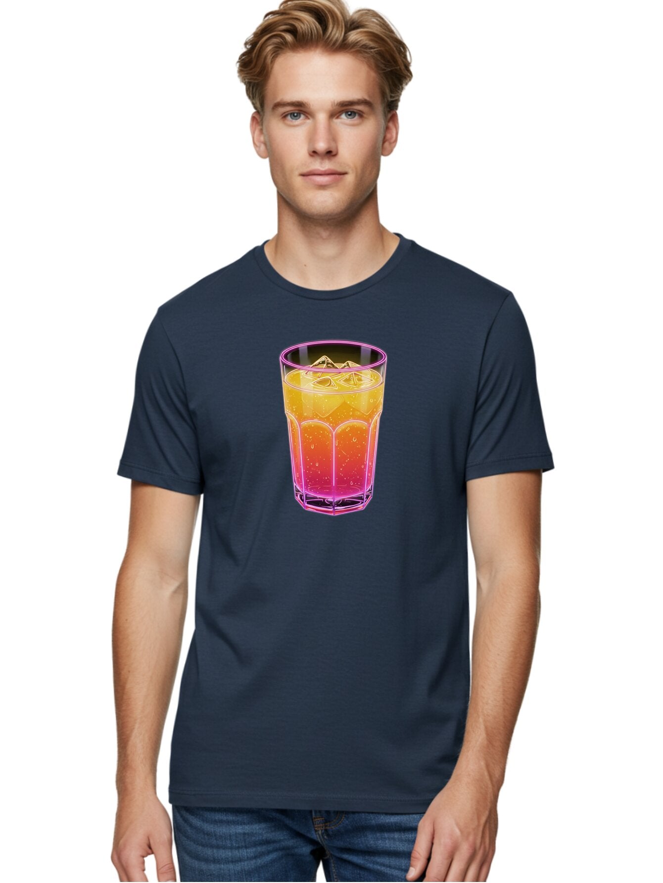 Glass-Of-Cocktail Men'S Graphic Tee, 100% Cotton, Comfortable Casual Summer Wear, Machine Washable, Vintage Camera, Old Camera, Antique Camera, Black Camera, Classic Photography, Photography Equipment, Nostalgic Device, Film Camera, Camera Art Bao473 29