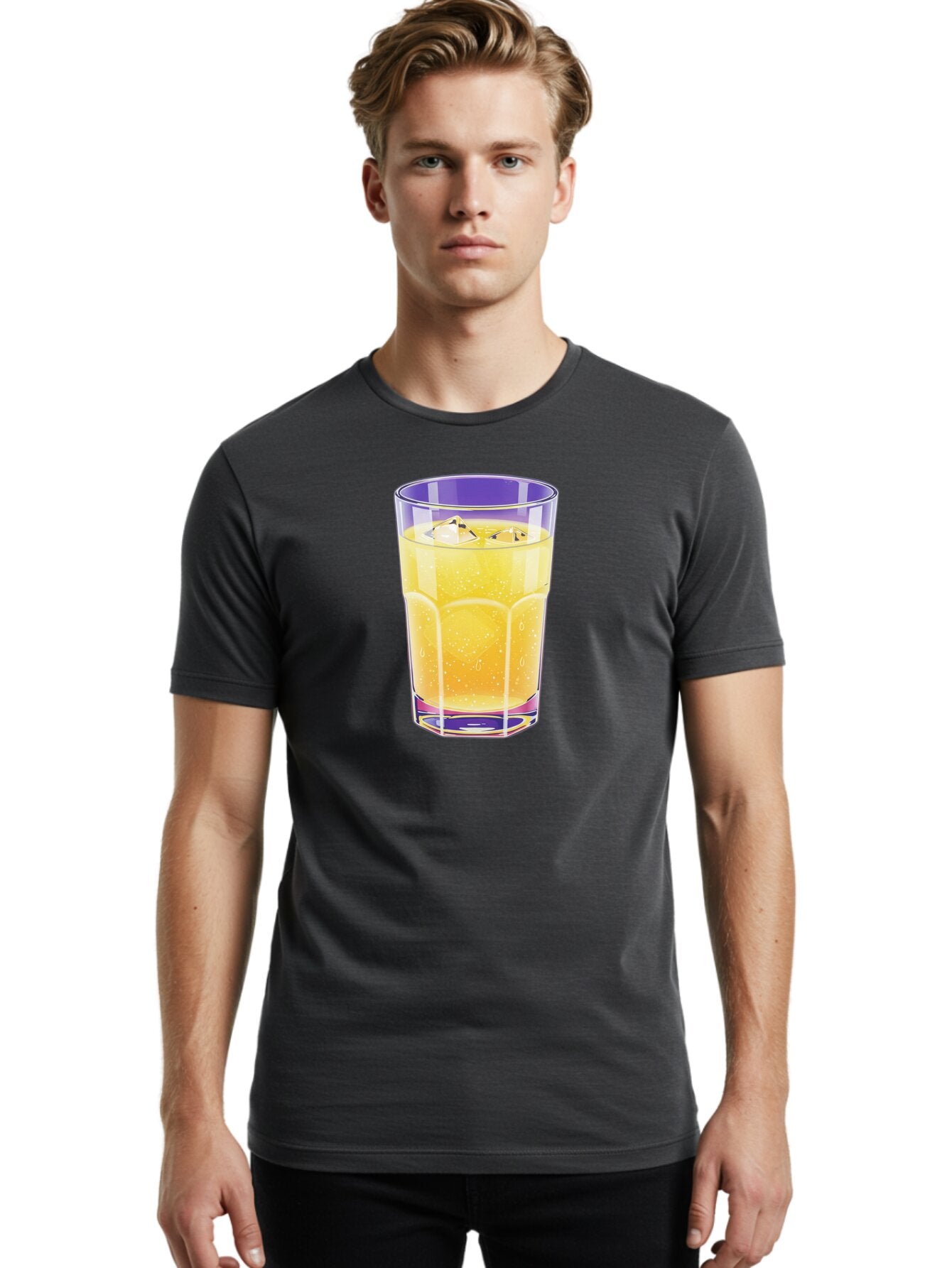 Glass-Of-Lemonade-1 Men'S Graphic Tee, 100% Cotton, Comfortable Casual Summer Wear, Machine Washable, Vintage Camera, Old Camera, Antique Camera, Black Camera, Classic Photography, Photography Equipment, Nostalgic Device, Film Camera, Bao474 23