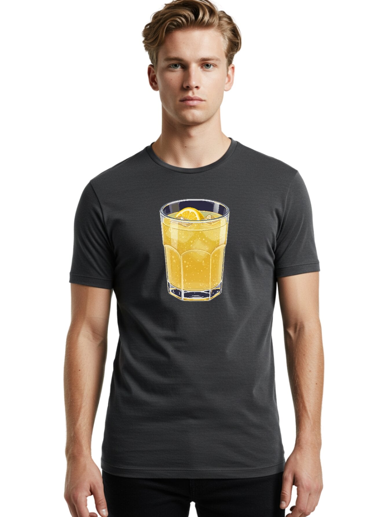 Glass-Of-Lemonade-3 Men'S Graphic Tee, 100% Cotton, Comfortable Casual Summer Wear, Machine Washable, Vintage Camera, Old Camera, Antique Camera, Black Camera, Classic Photography, Photography Equipment, Nostalgic Device, Film Camera, Bao476 28