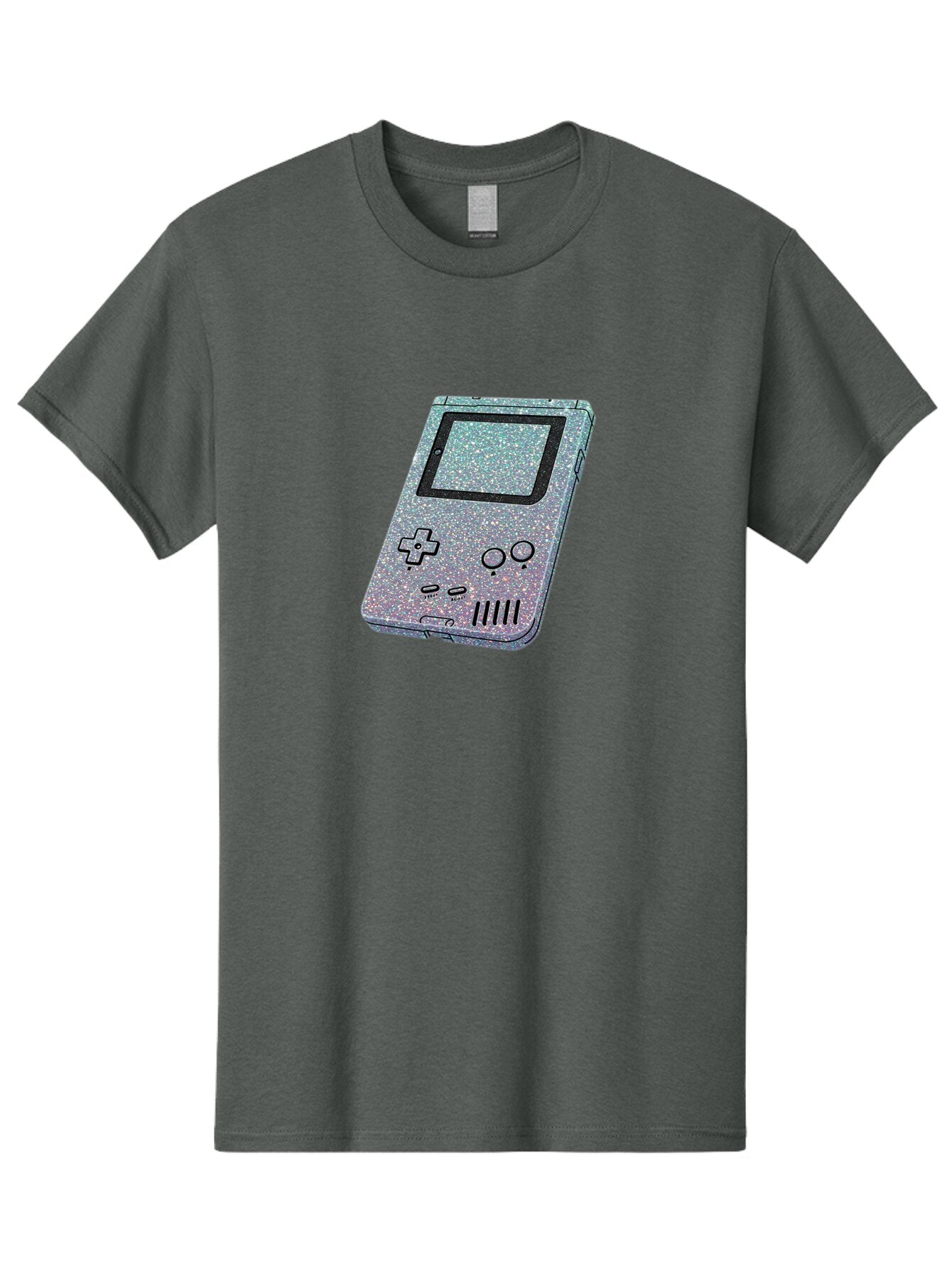 Glitter-Game-Boy Men'S Graphic Tee, 100% Cotton, Comfortable Casual Summer Wear, Machine Washable, Vintage Camera, Old Camera, Antique Camera, Black Camera, Classic Photography, Photography Equipment, Nostalgic Device, Film Camera, Camera Art Bao483 9