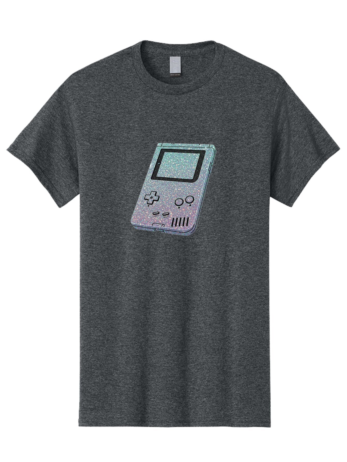 Glitter-Game-Boy Men'S Graphic Tee, 100% Cotton, Comfortable Casual Summer Wear, Machine Washable, Vintage Camera, Old Camera, Antique Camera, Black Camera, Classic Photography, Photography Equipment, Nostalgic Device, Film Camera, Camera Art Bao483 5