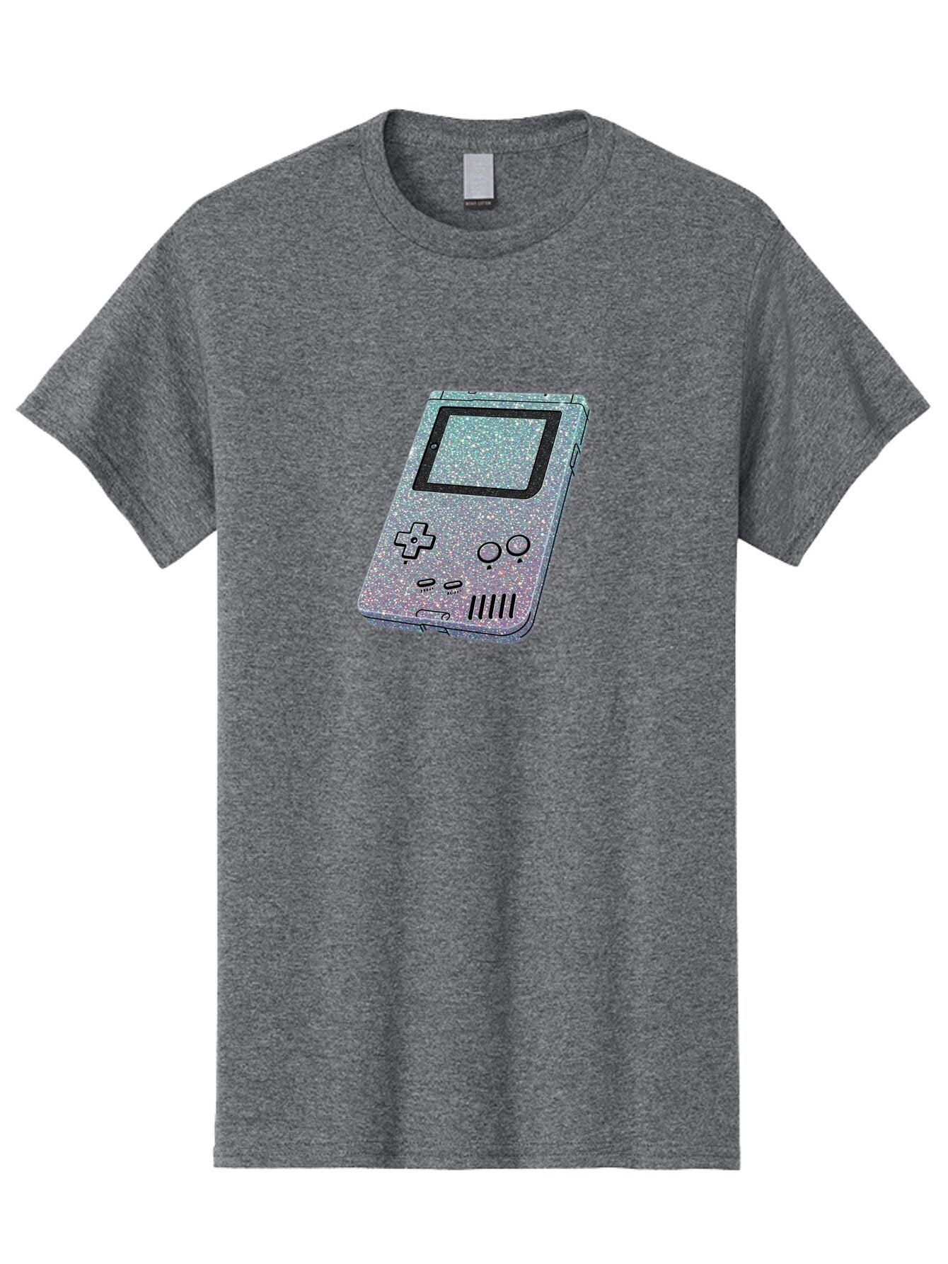 Glitter-Game-Boy Men'S Graphic Tee, 100% Cotton, Comfortable Casual Summer Wear, Machine Washable, Vintage Camera, Old Camera, Antique Camera, Black Camera, Classic Photography, Photography Equipment, Nostalgic Device, Film Camera, Camera Art Bao483