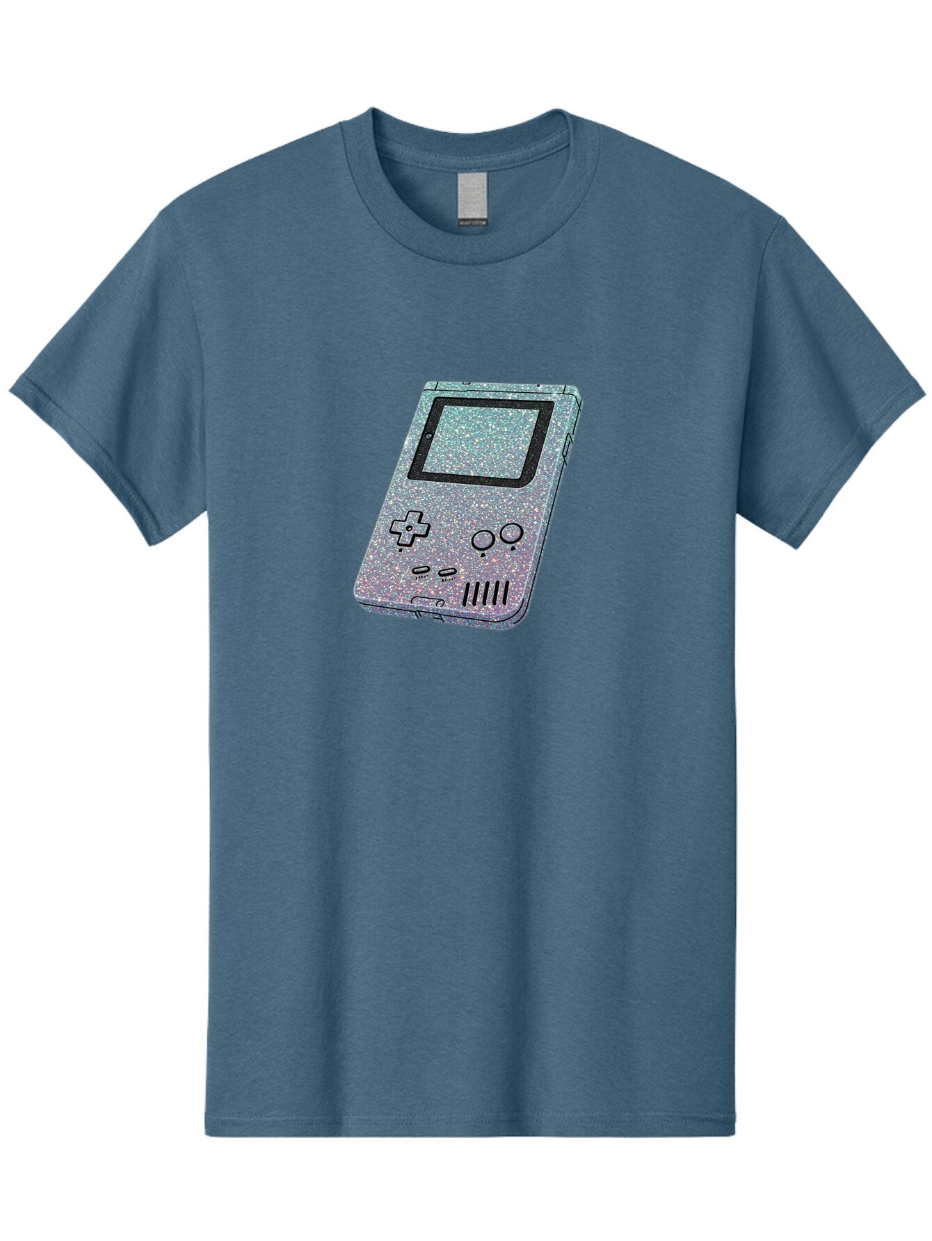 Glitter-Game-Boy Men'S Graphic Tee, 100% Cotton, Comfortable Casual Summer Wear, Machine Washable, Vintage Camera, Old Camera, Antique Camera, Black Camera, Classic Photography, Photography Equipment, Nostalgic Device, Film Camera, Camera Art Bao483 12