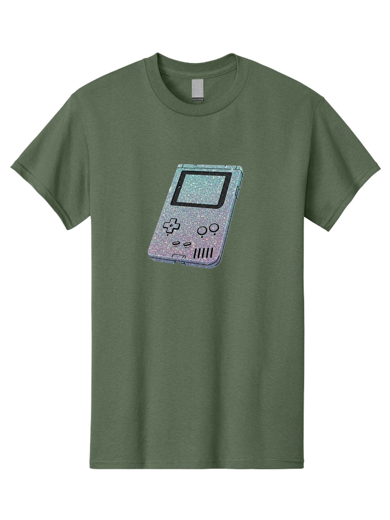 Glitter-Game-Boy Men'S Graphic Tee, 100% Cotton, Comfortable Casual Summer Wear, Machine Washable, Vintage Camera, Old Camera, Antique Camera, Black Camera, Classic Photography, Photography Equipment, Nostalgic Device, Film Camera, Camera Art Bao483 11