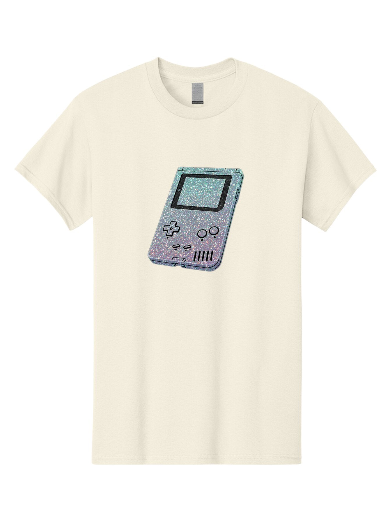 Glitter-Game-Boy Men'S Graphic Tee, 100% Cotton, Comfortable Casual Summer Wear, Machine Washable, Vintage Camera, Old Camera, Antique Camera, Black Camera, Classic Photography, Photography Equipment, Nostalgic Device, Film Camera, Camera Art Bao483 3