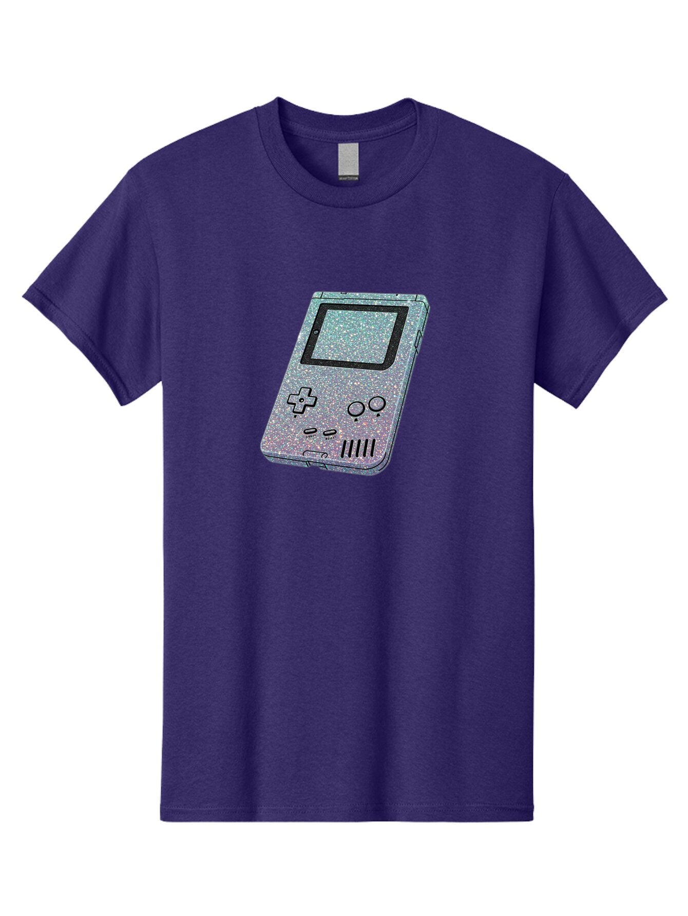Glitter-Game-Boy Men'S Graphic Tee, 100% Cotton, Comfortable Casual Summer Wear, Machine Washable, Vintage Camera, Old Camera, Antique Camera, Black Camera, Classic Photography, Photography Equipment, Nostalgic Device, Film Camera, Camera Art Bao483 6