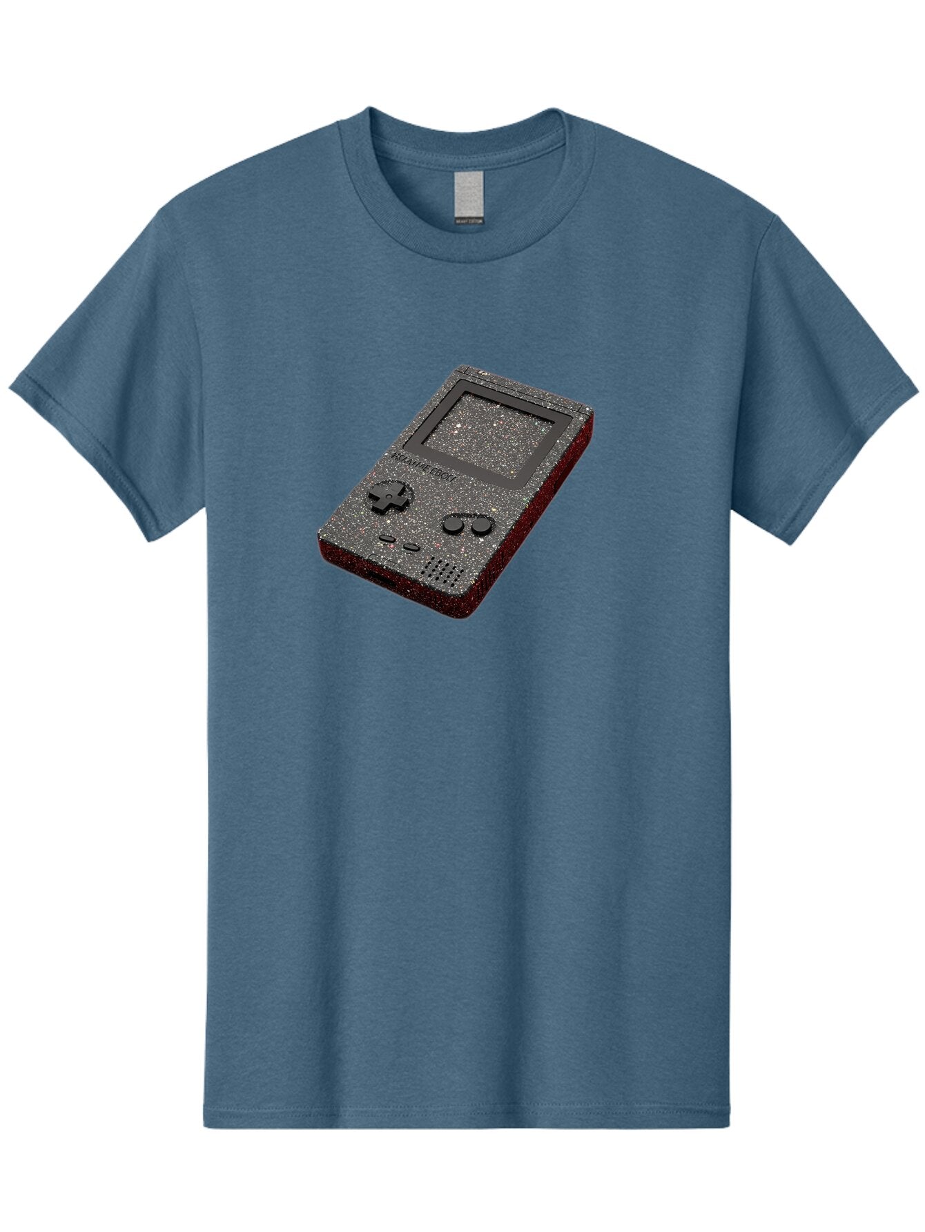 Glitter-Gameboy Men'S Graphic Tee, 100% Cotton, Comfortable Casual Summer Wear, Machine Washable, Vintage Camera, Old Camera, Antique Camera, Black Camera, Classic Photography, Photography Equipment, Nostalgic Device, Film Camera, Camera Art Bao484 12