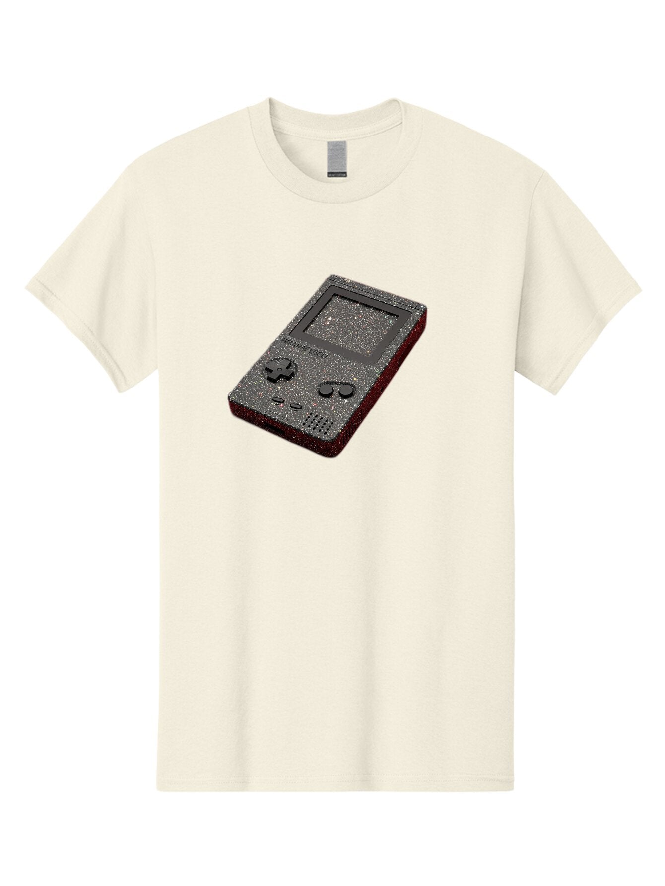 Glitter-Gameboy Men'S Graphic Tee, 100% Cotton, Comfortable Casual Summer Wear, Machine Washable, Vintage Camera, Old Camera, Antique Camera, Black Camera, Classic Photography, Photography Equipment, Nostalgic Device, Film Camera, Camera Art Bao484 15