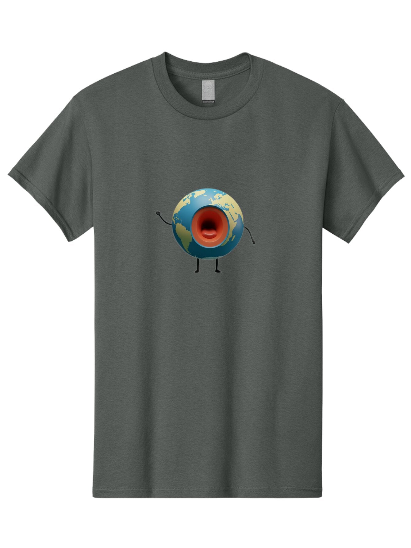 Globe-Megaphone Men'S Graphic Tee, 100% Cotton, Comfortable Casual Summer Wear, Machine Washable, Vintage Camera, Old Camera, Antique Camera, Black Camera, Classic Photography, Photography Equipment, Nostalgic Device, Film Camera, Camera Art Bao487 7